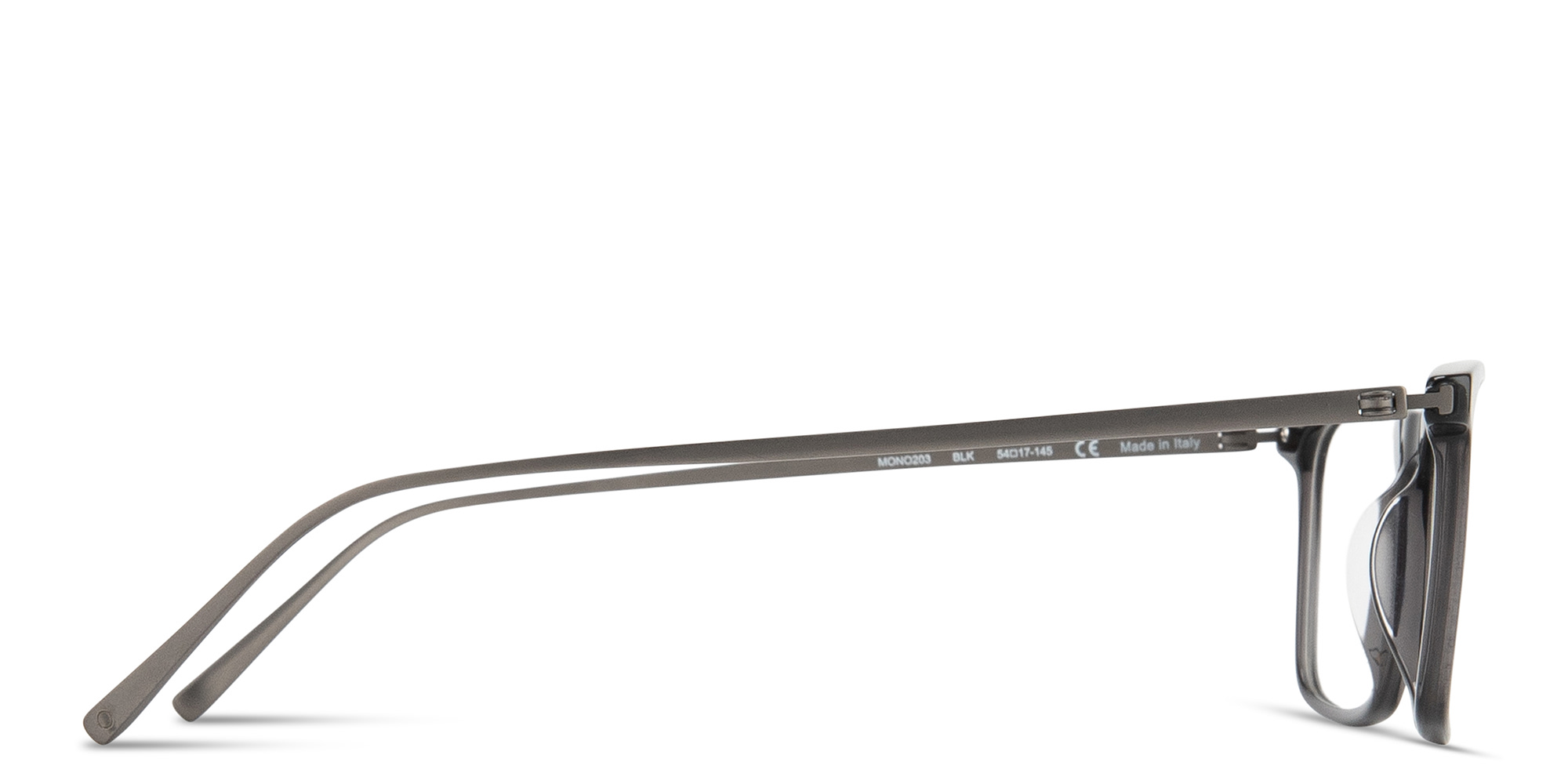 Shop MONOSTROM Rectangle Eyeglasses in Black online.