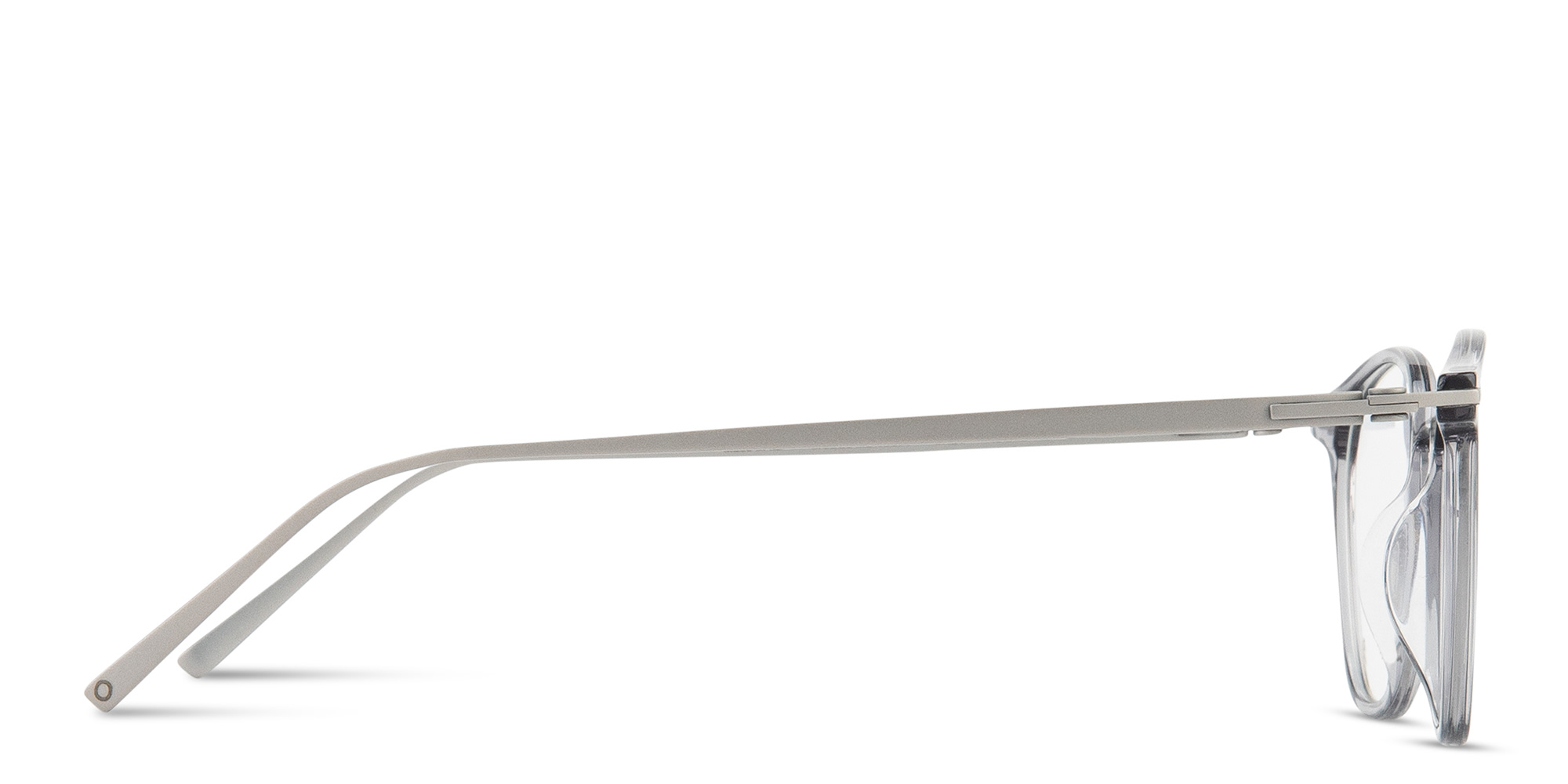 Shop MONOSTROM Panthos Eyeglasses in Transparent Grey online.