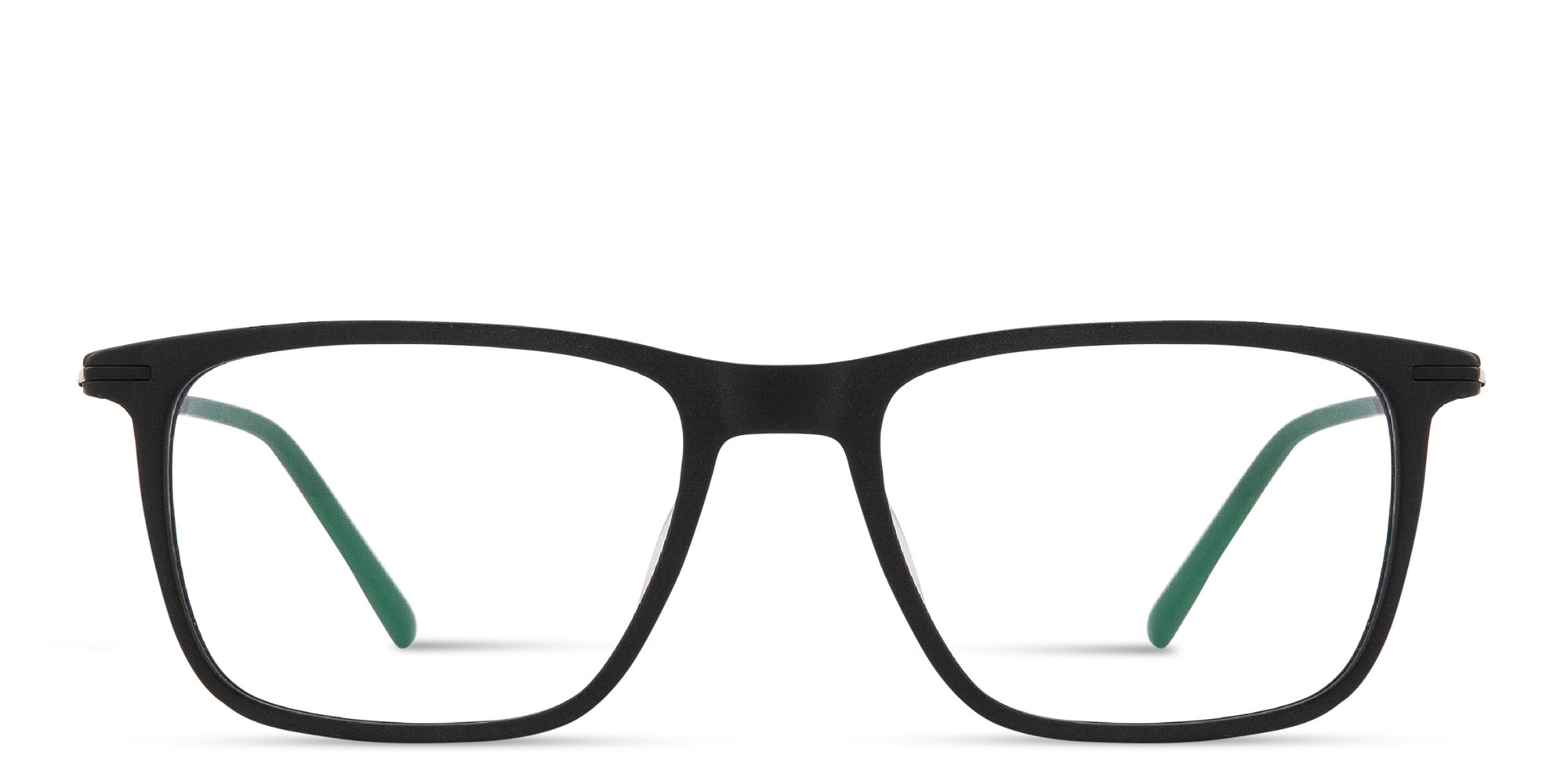 Shop MONOSTROM Wide Square Eyeglasses in Black online.