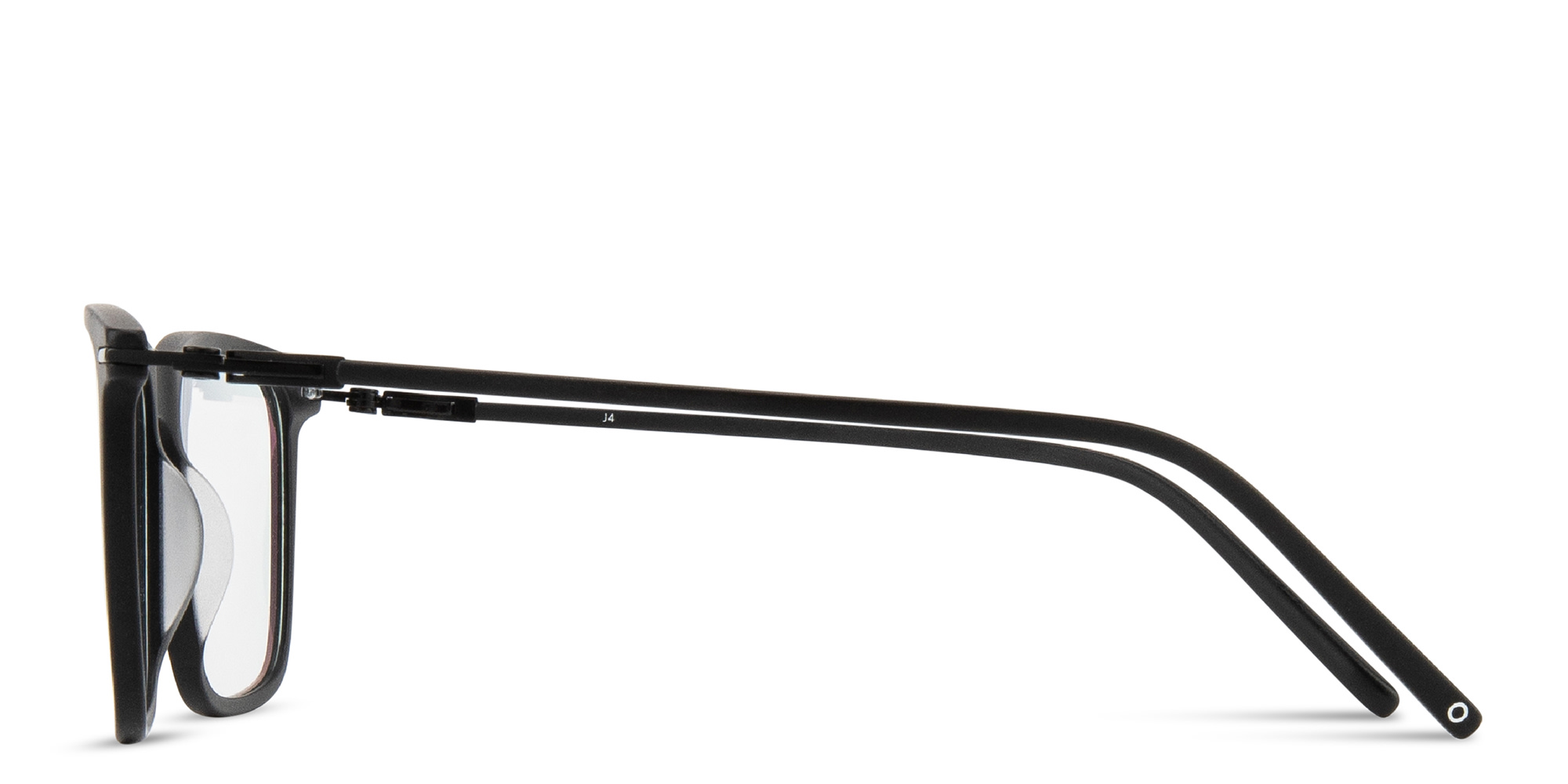 Shop MONOSTROM Wide Square Eyeglasses in Black online.