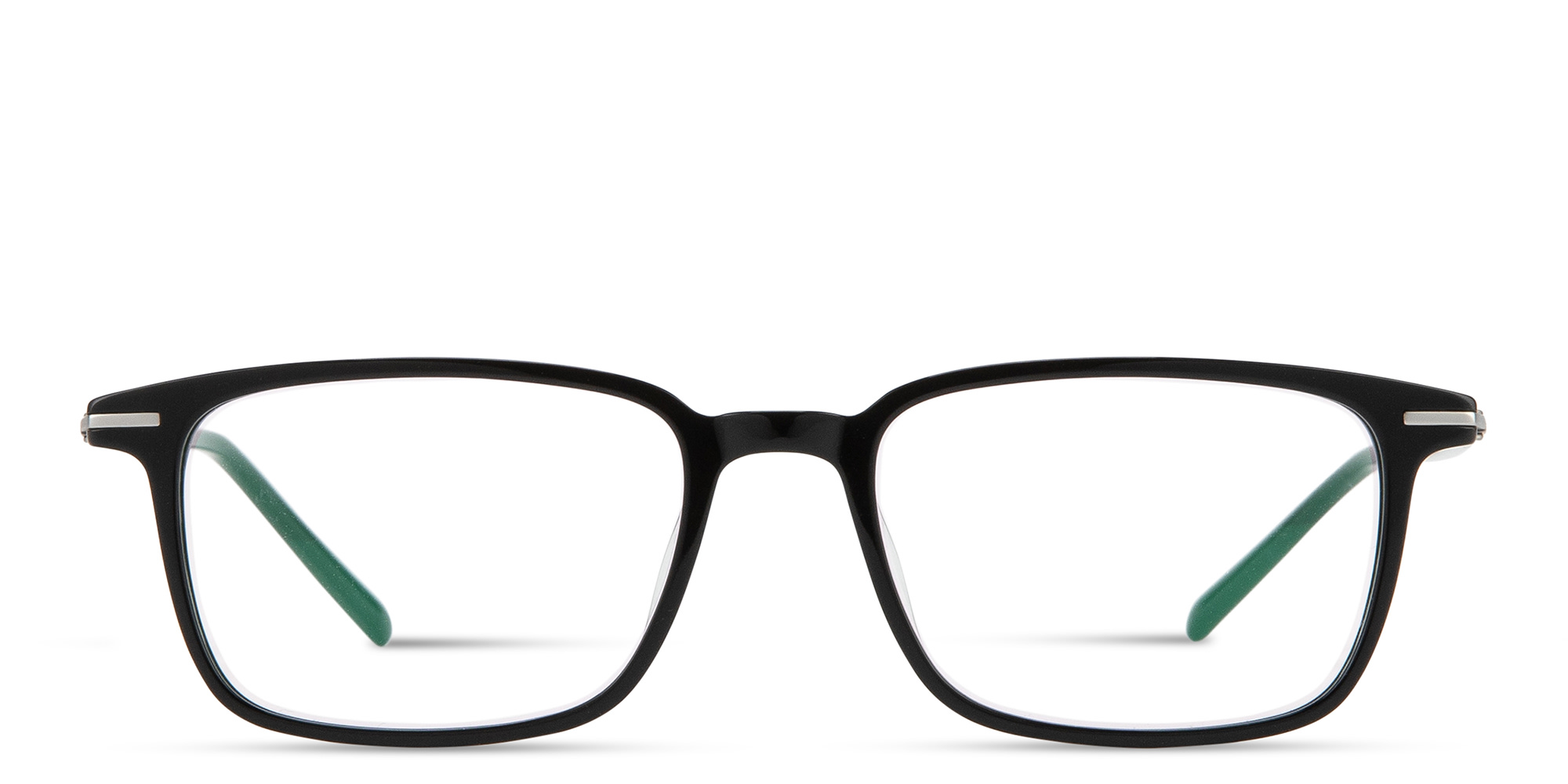 MONOSTROM Rectangle Eyeglasses in Black – Product Photo 1