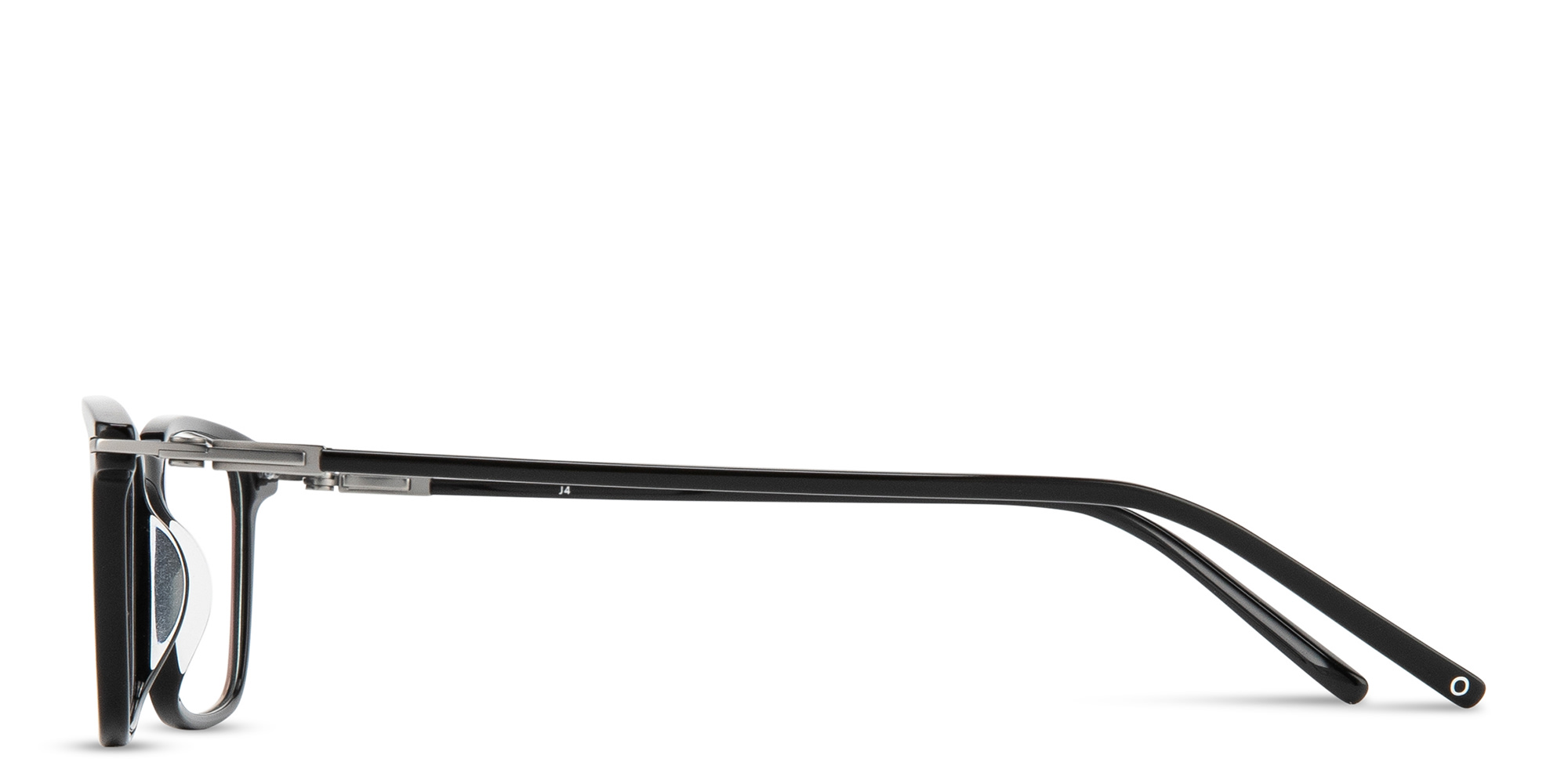 MONOSTROM Rectangle Eyeglasses in Black – Product Photo 4