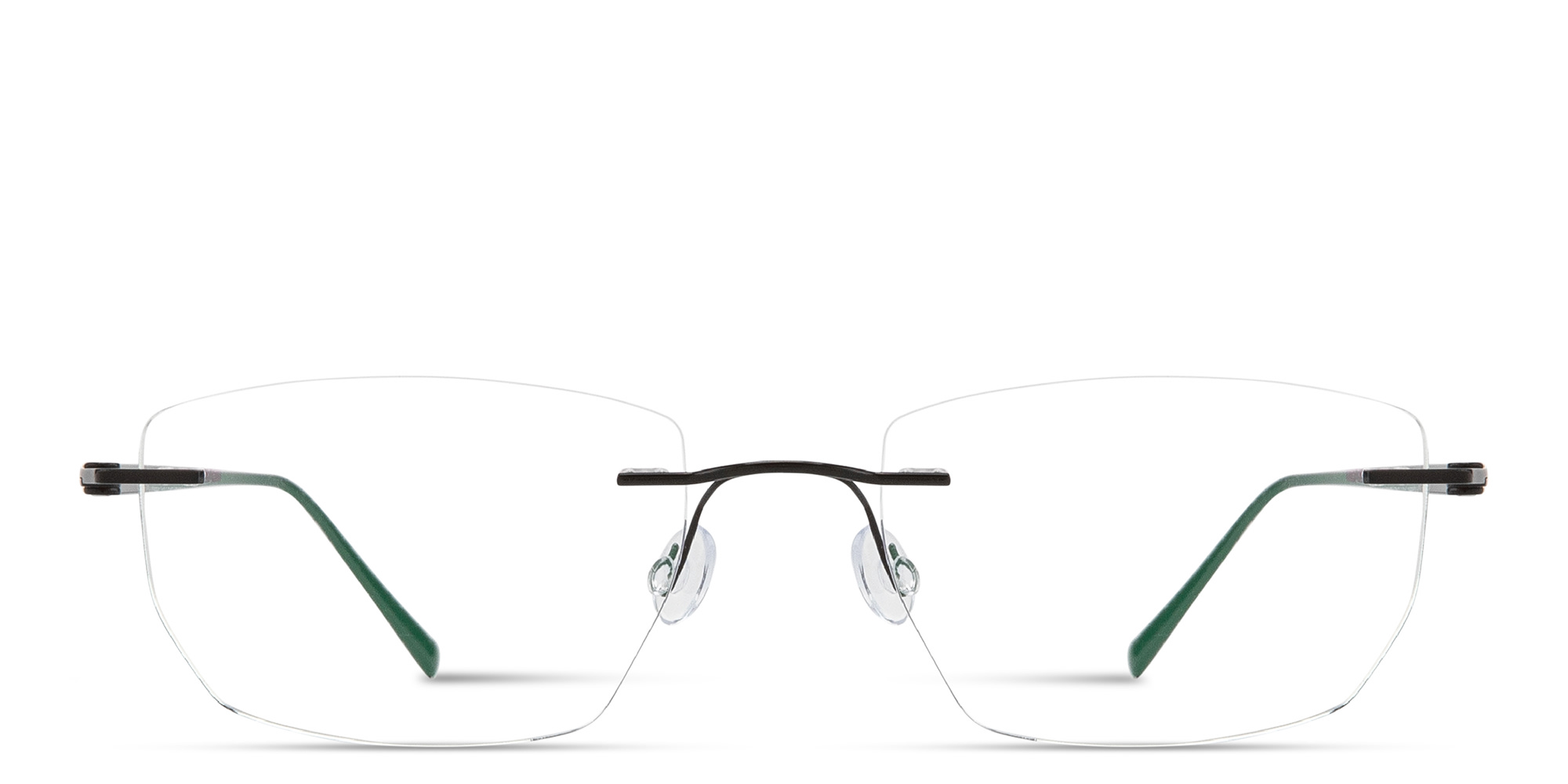 تسوق نظارات طبية واسعة غير منتظمة بدون إطار MONOSTROM بلون أسود أونلاين.