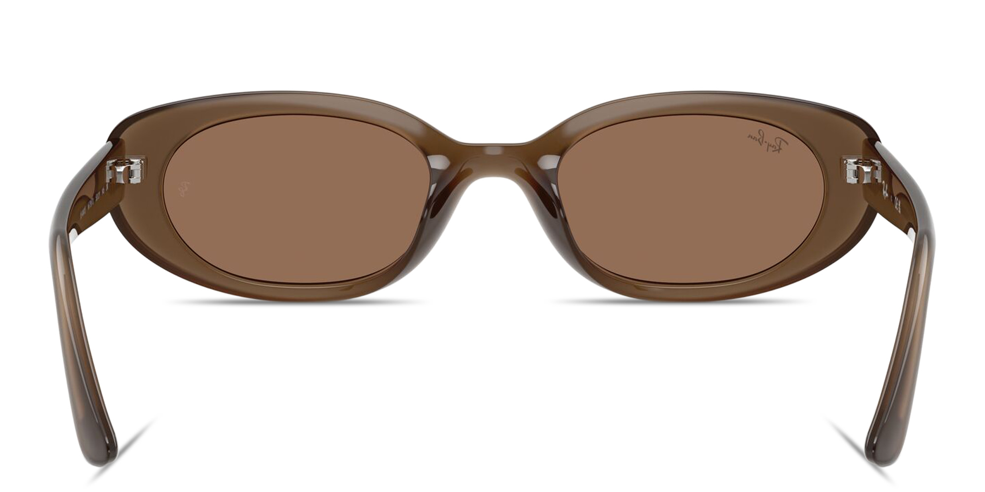 Shop Ray-Ban Bio-Based Unisex Pillow Sunglasses in Shiny Opal Brown online.