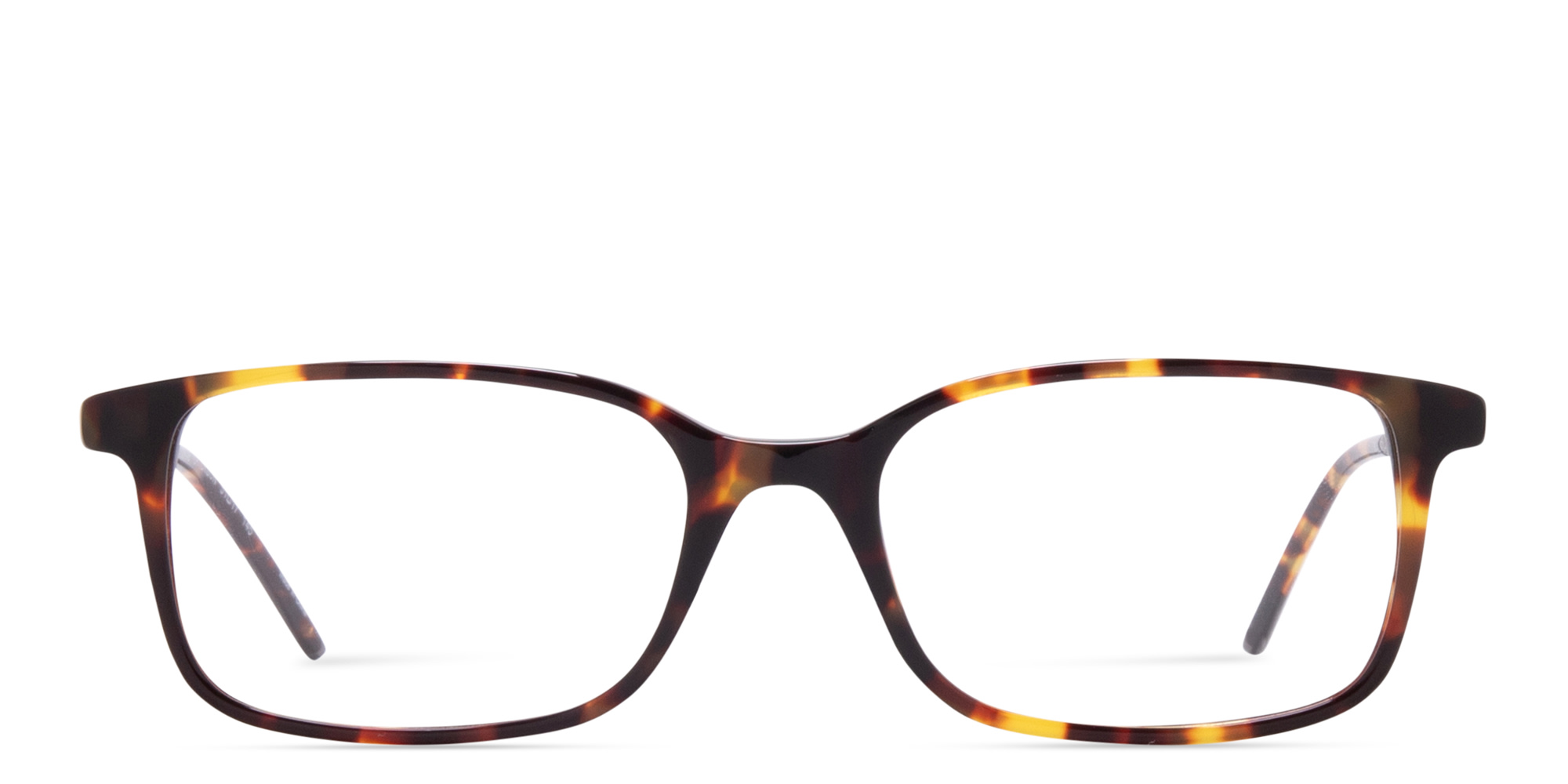 EYE'M Rectangle Eyeglasses in Tortoise – Product Photo 1