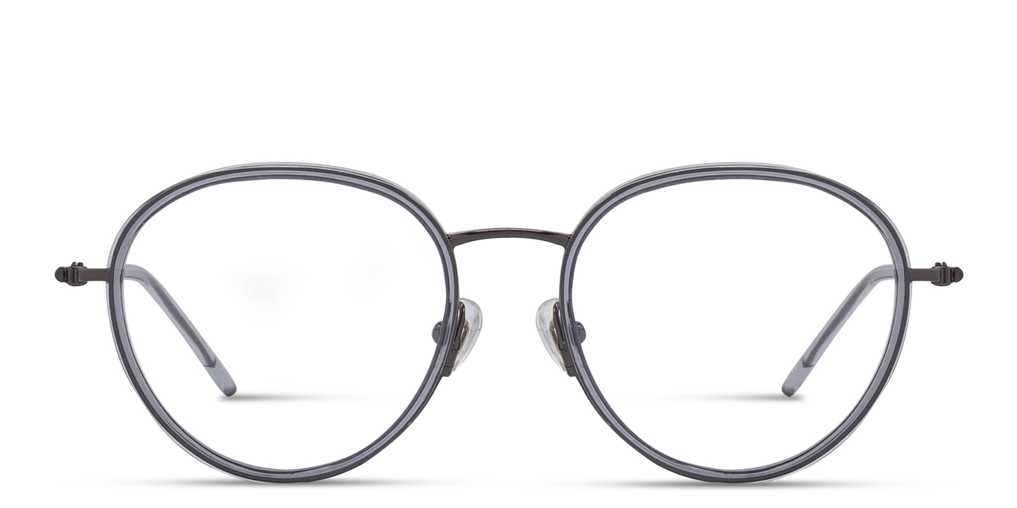 Shop EYE'M Panthos Eyeglasses in Gunmetal online.