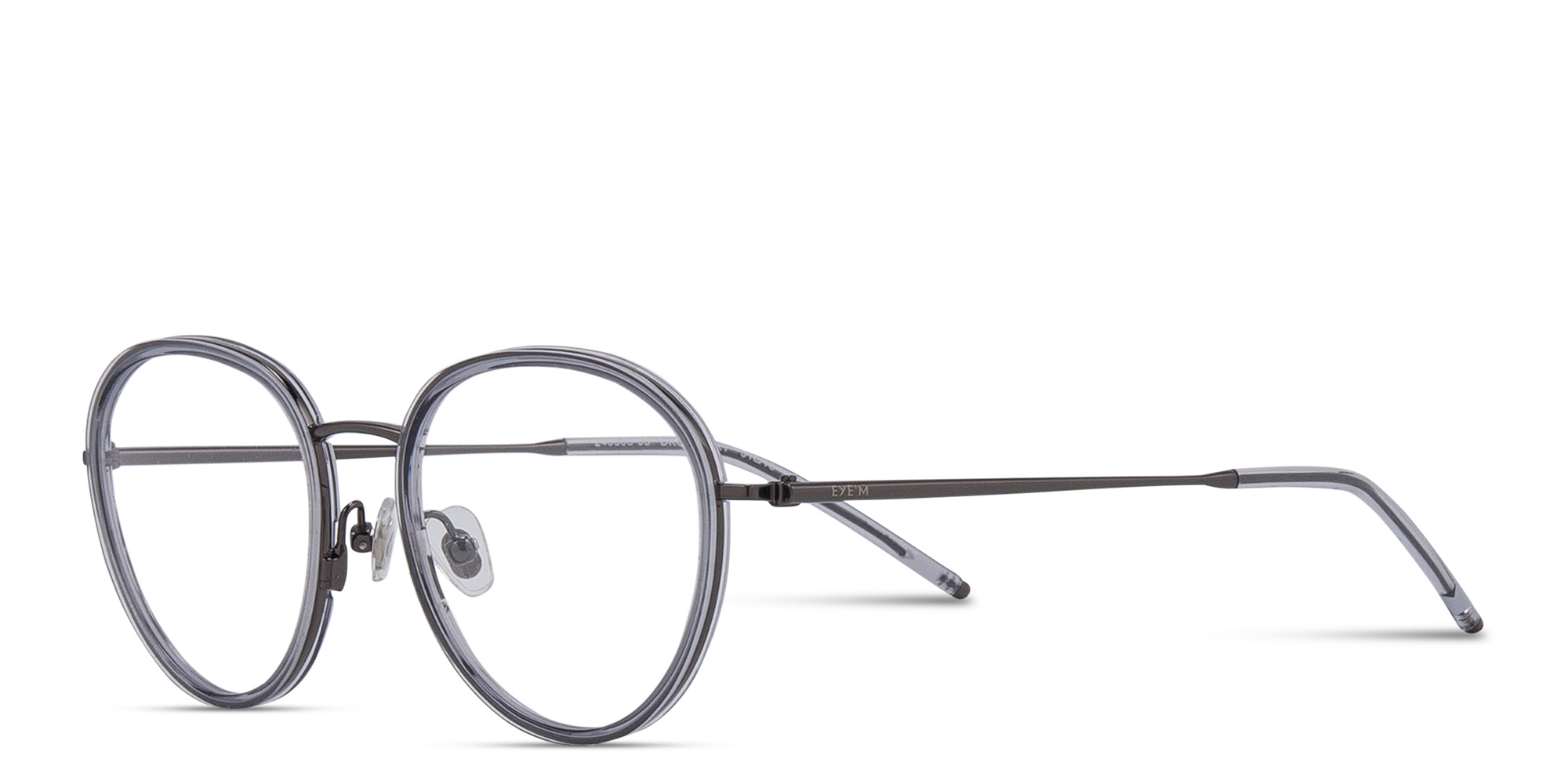 Shop EYE'M Panthos Eyeglasses in Gunmetal online.