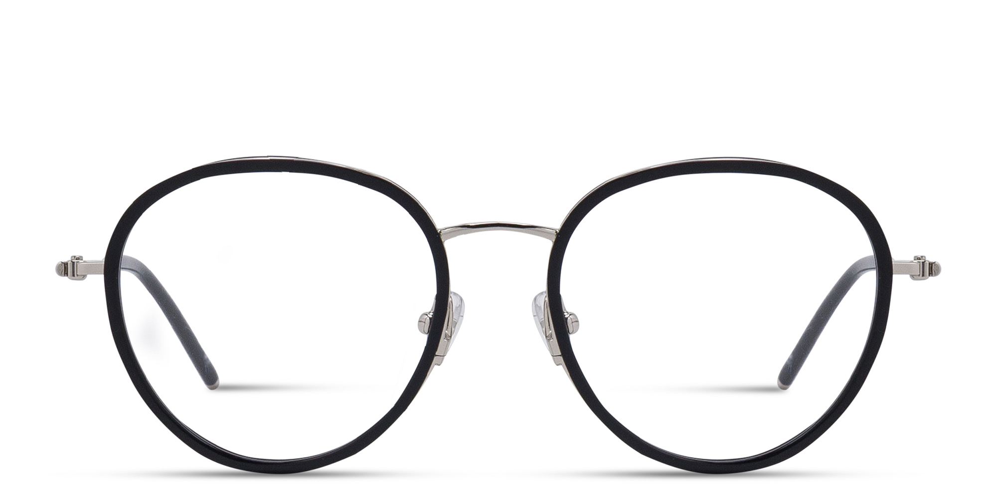 Shop EYE'M Panthos Eyeglasses in Silver online.