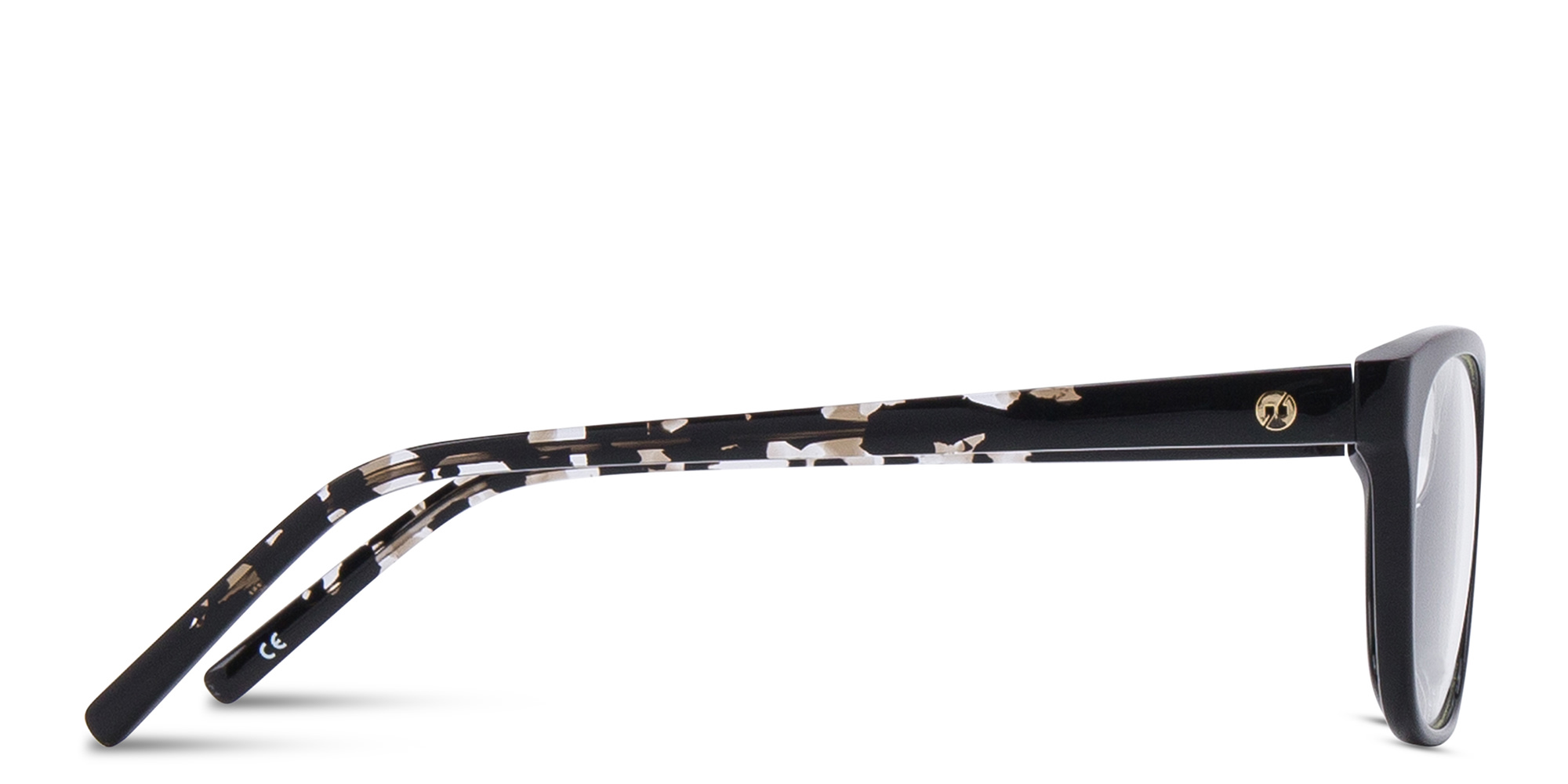 Shop EYE'M Pillow Eyeglasses in Black online.