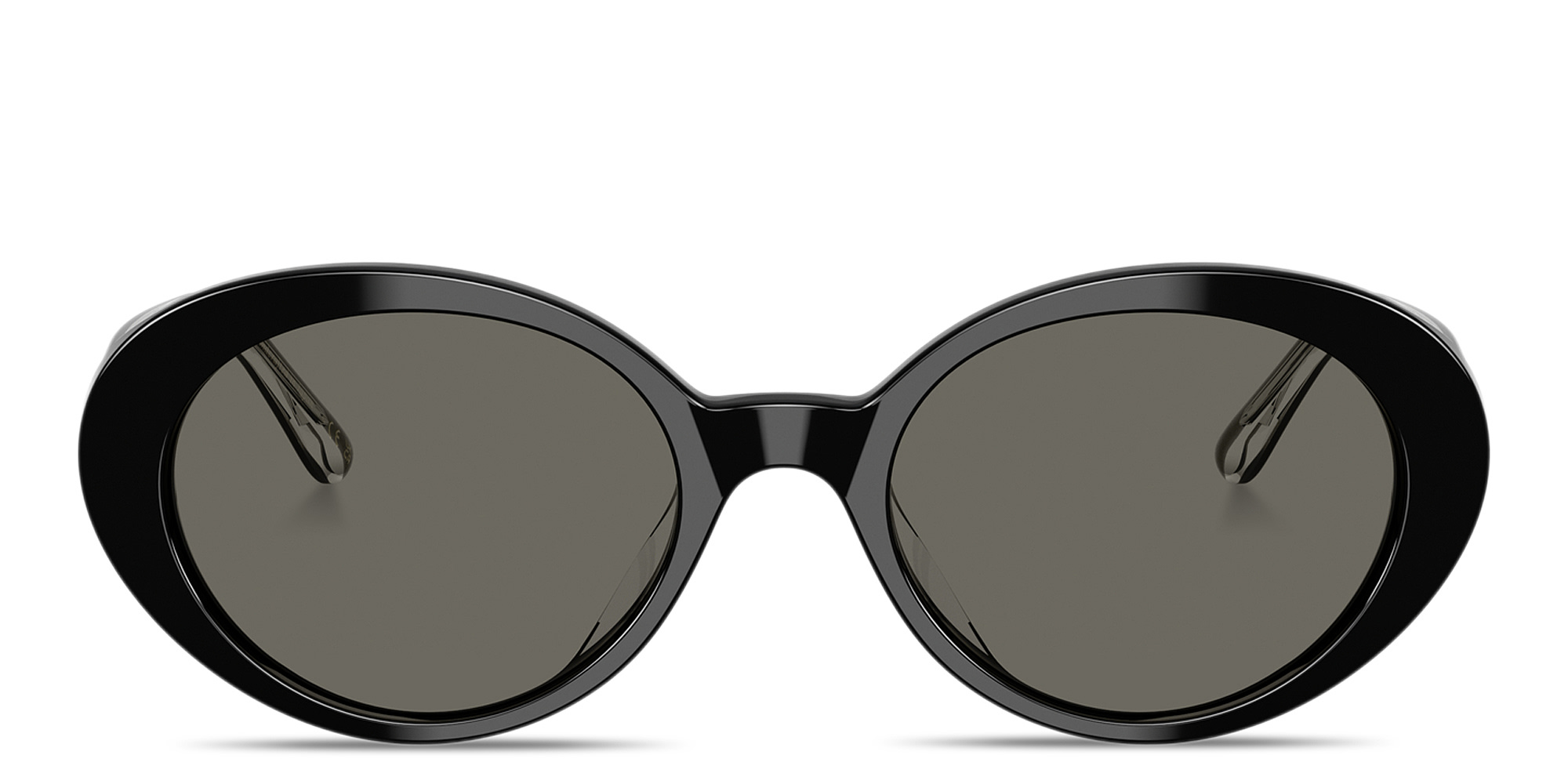 تسوق نظارات شمسية لومار بإطار بيضاوي أوليفر بيبلز بلون أسود أونلاين.