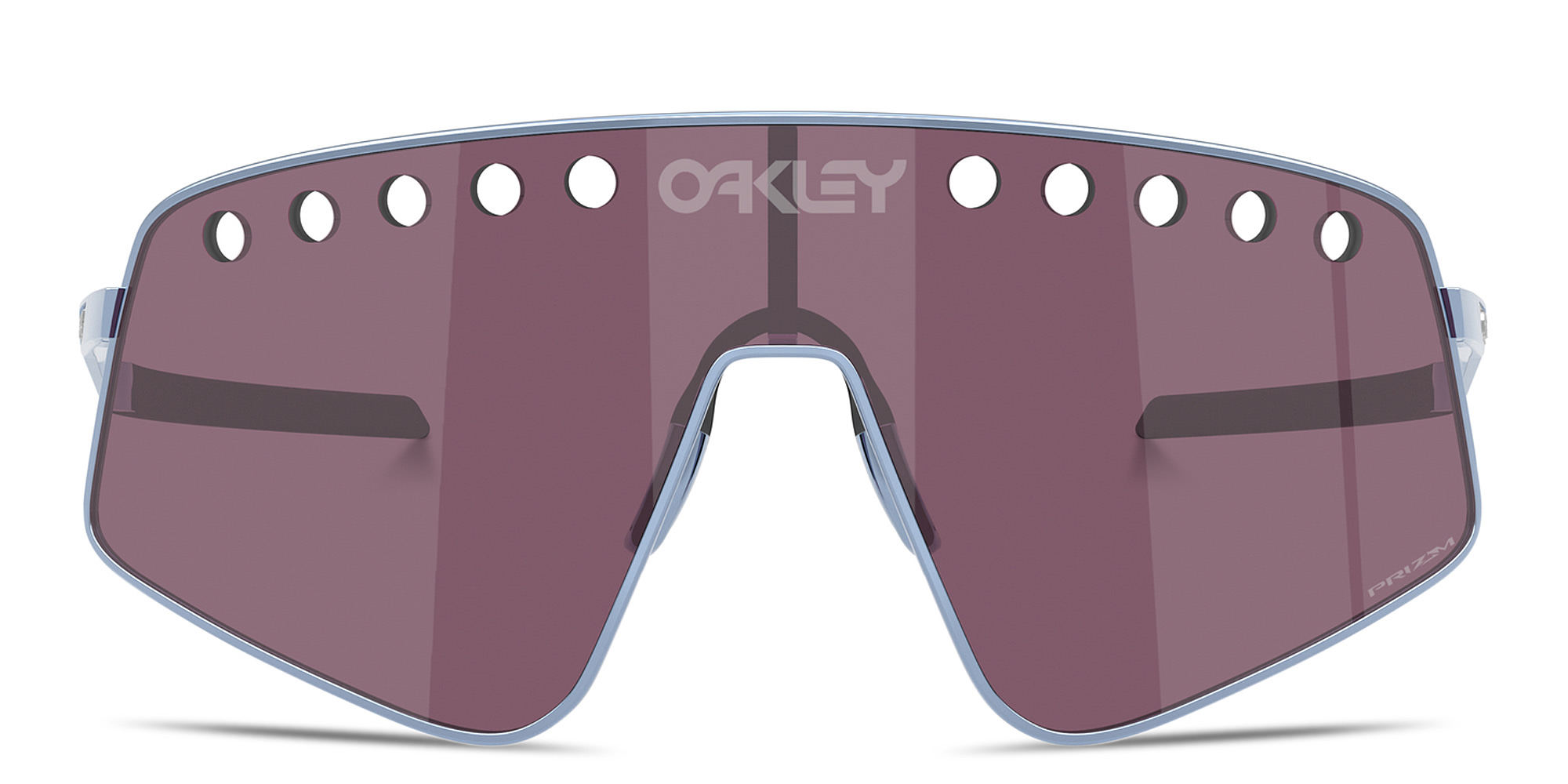 Oakley Sutro Ti Sweep Unisex Rectangle Sunglasses in Polished Stonewash – Product Photo 1