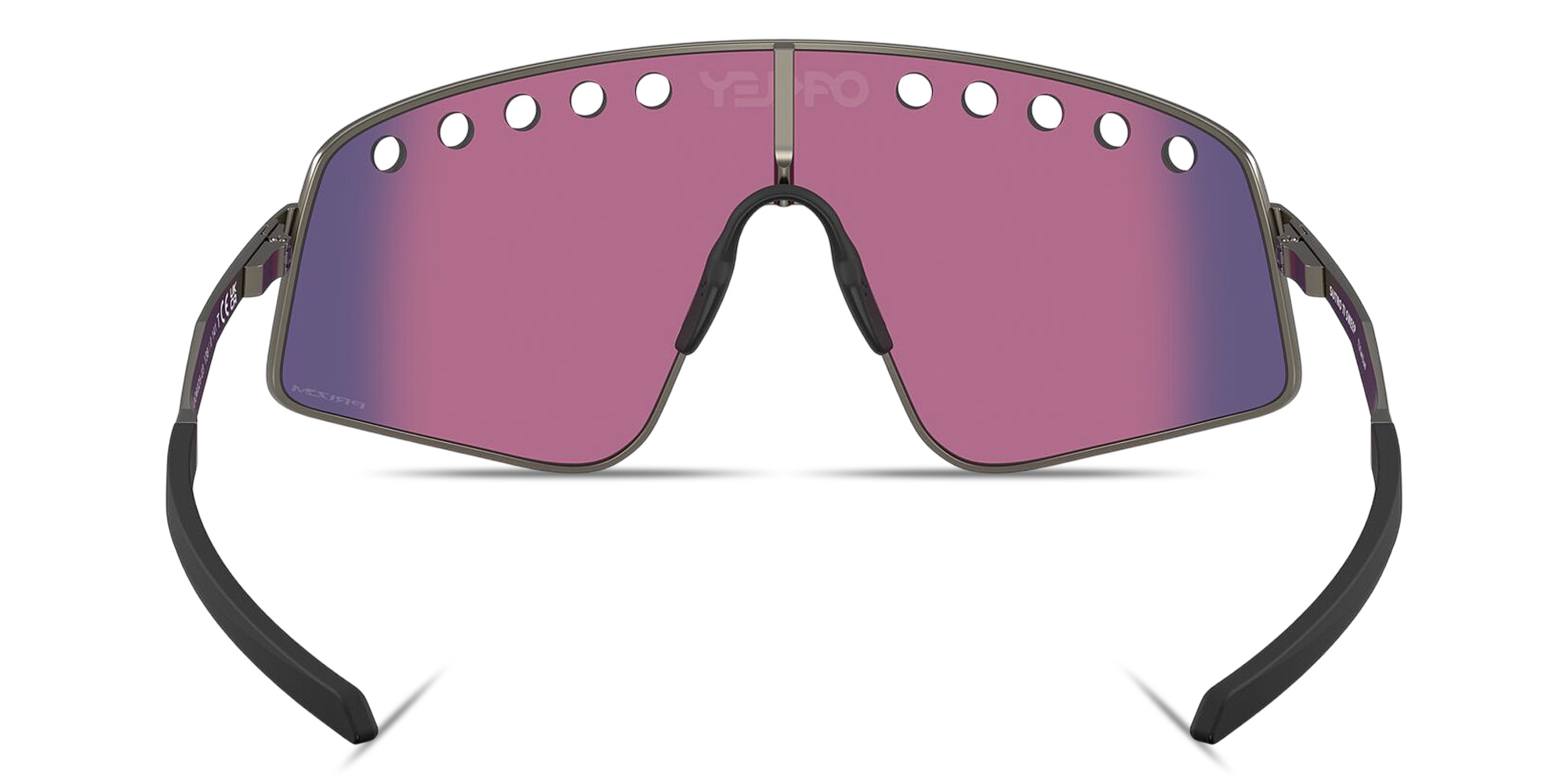 Shop Oakley Sutro Ti Sweep Unisex Rectangle Sunglasses in Matte Gunmetal online.