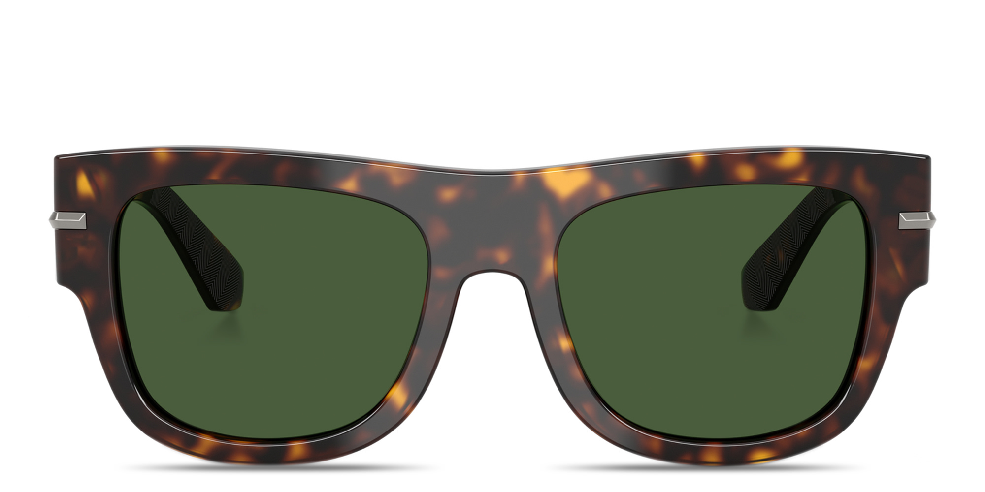 Shop Dolce & Gabbana Logo Signature Square Sunglasses in Havana online.