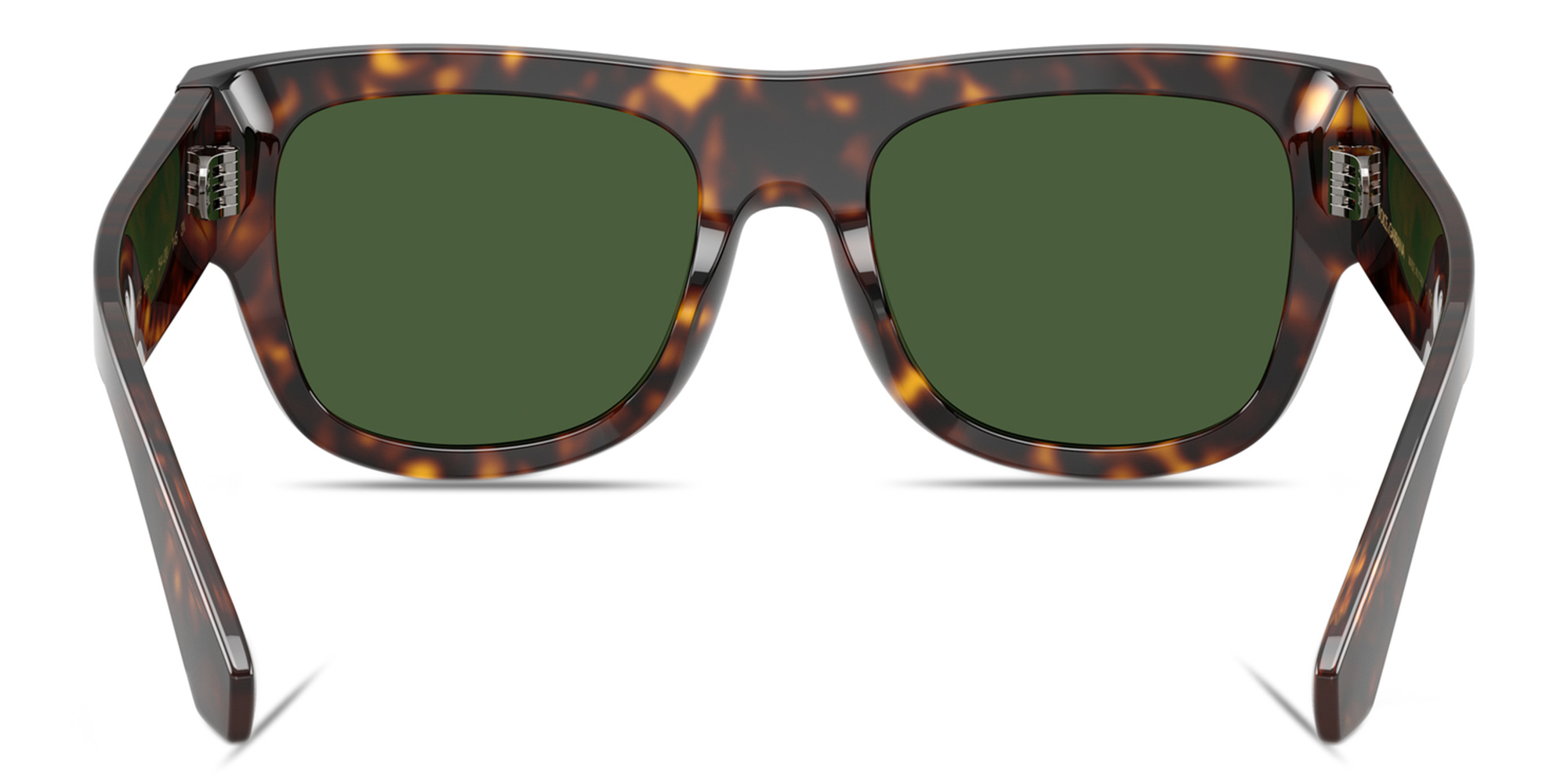 Shop Dolce & Gabbana Logo Signature Square Sunglasses in Havana online.