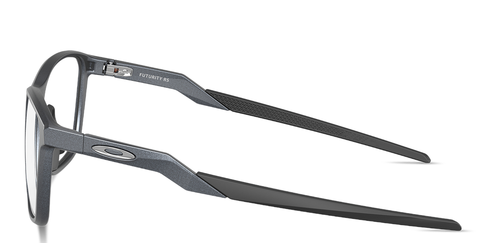 تسوق نظارات طبية فيوتشوريتي آر إس بإطار مربّع واسع اوكلي بلون أزرق فولاذي مطفي أونلاين.