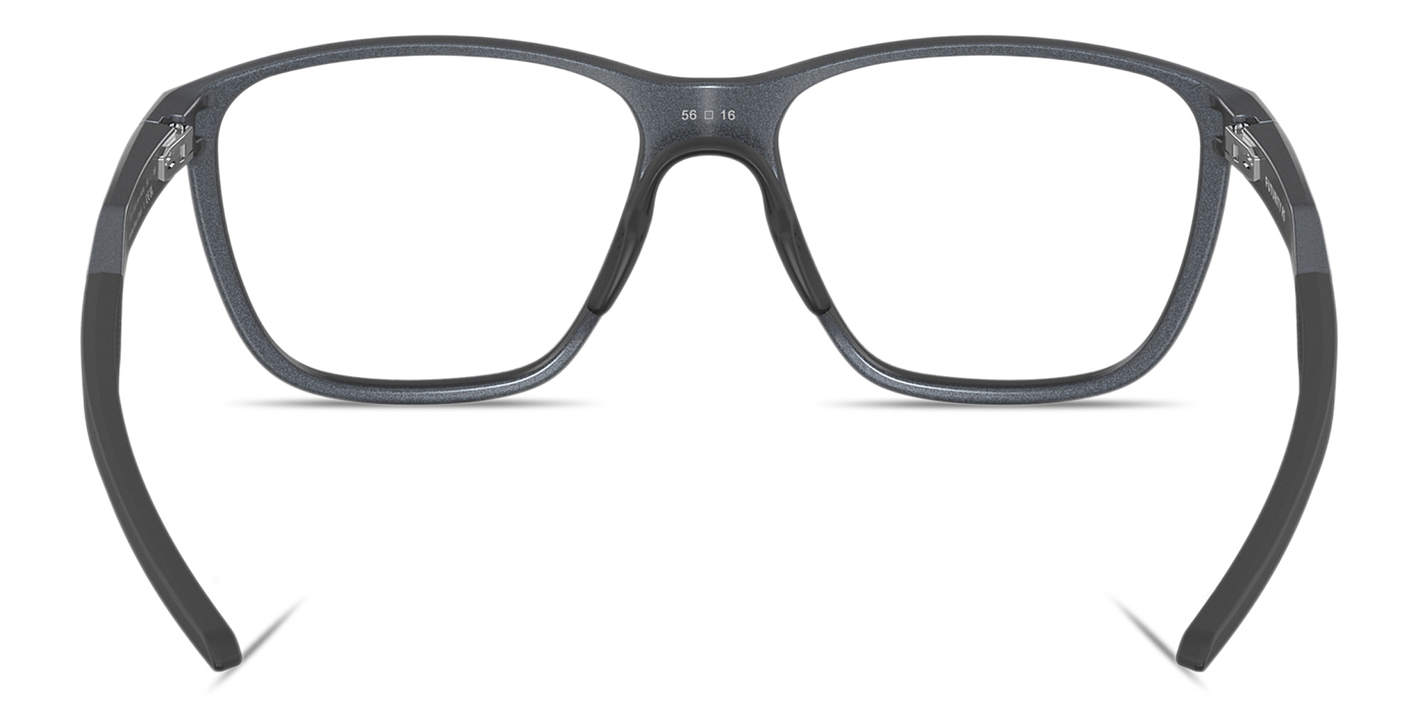 Shop Oakley Futurity RS Wide Square Eyeglasses in Matte Blue Steel online.