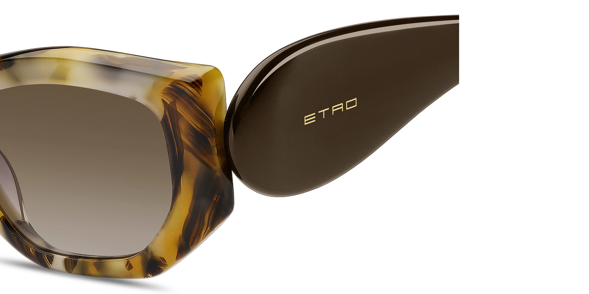 ETRO Paisley Cat-Eye Sunglasses in Brown – Product Photo 4