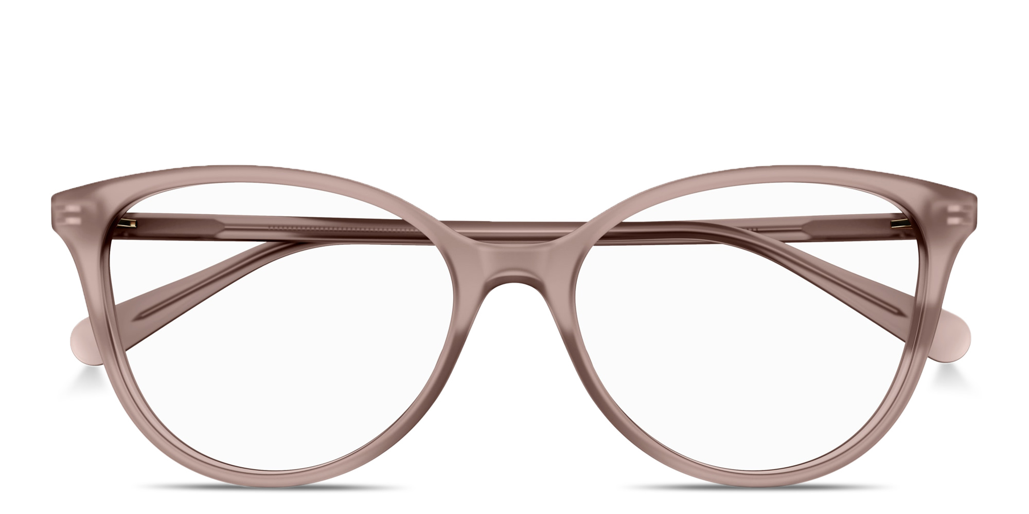 Shop GUCCI GG Logo Cat-Eye Eyeglasses in Pink online.