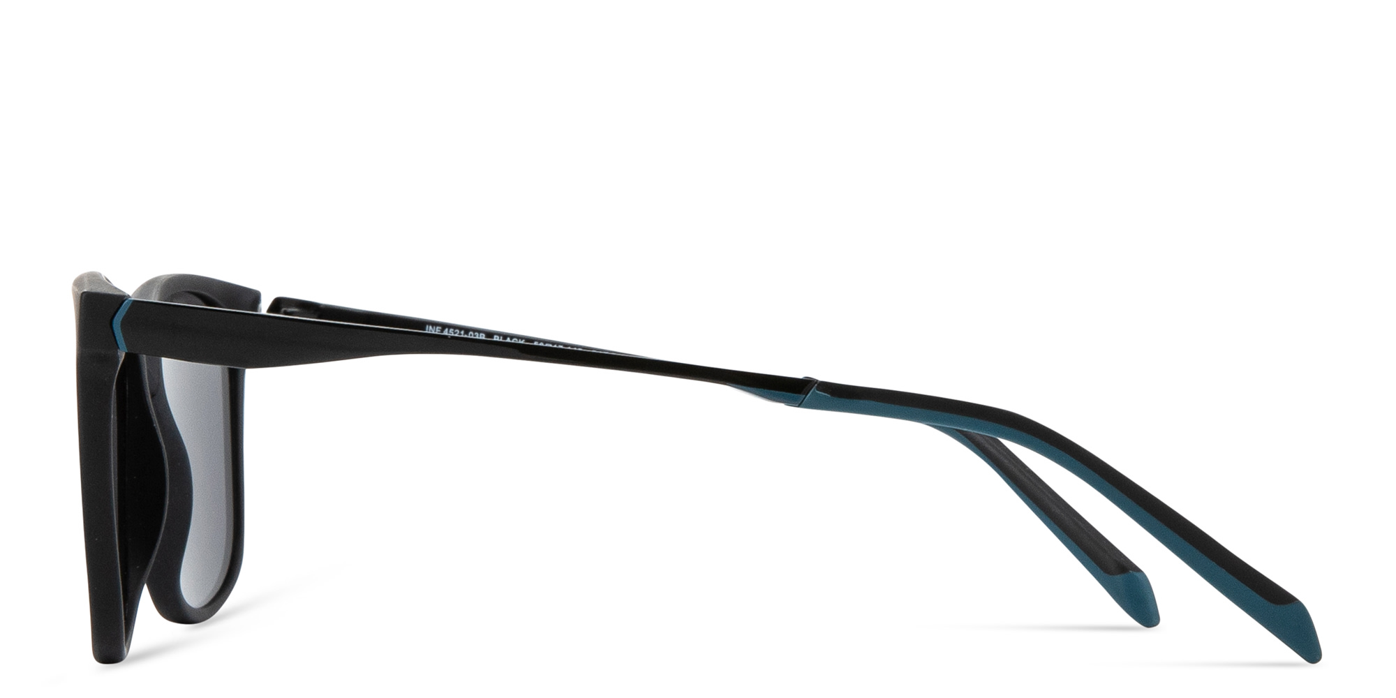 Shop SPIN ON8 Square Sunglasses in Black online.