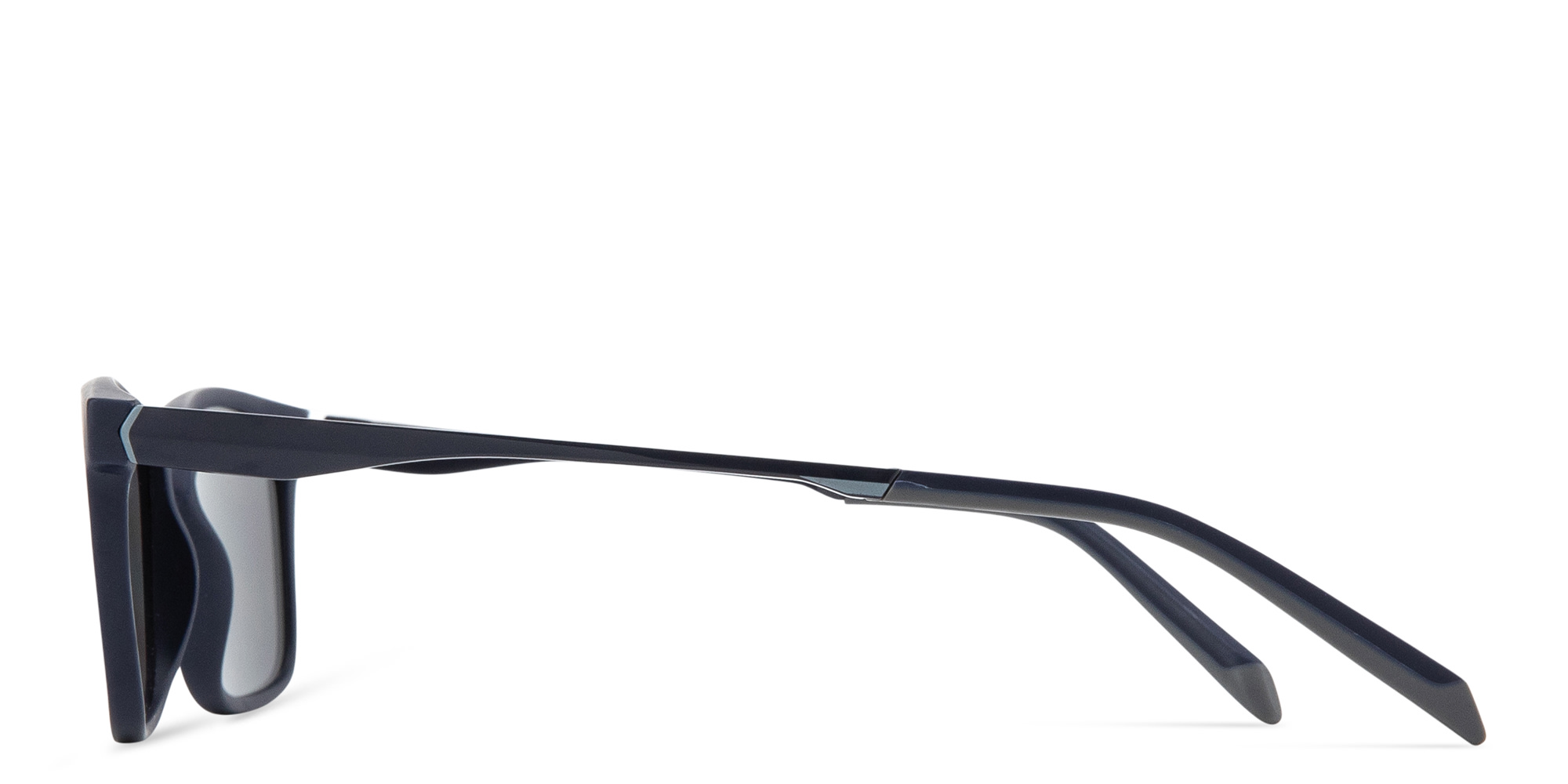 SPIN ON8 Rectangle Sunglasses in Blue – Product Photo 4