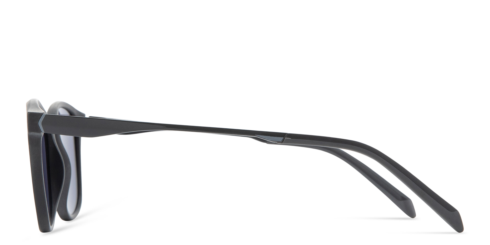 SPIN ON8 Round Sunglasses in Grey – Product Photo 4