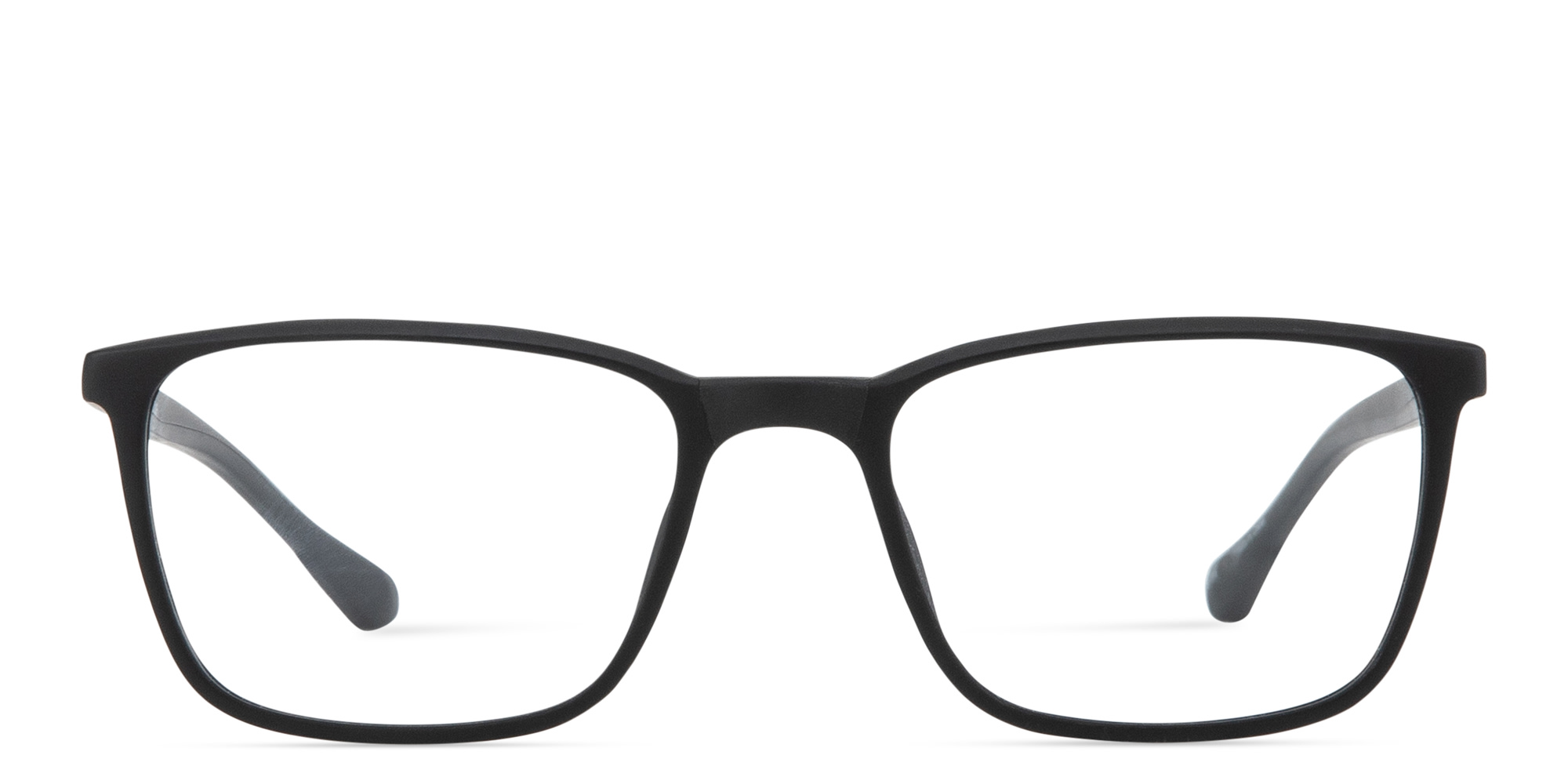 Shop SPIN ON8 Square Eyeglasses in Black online.