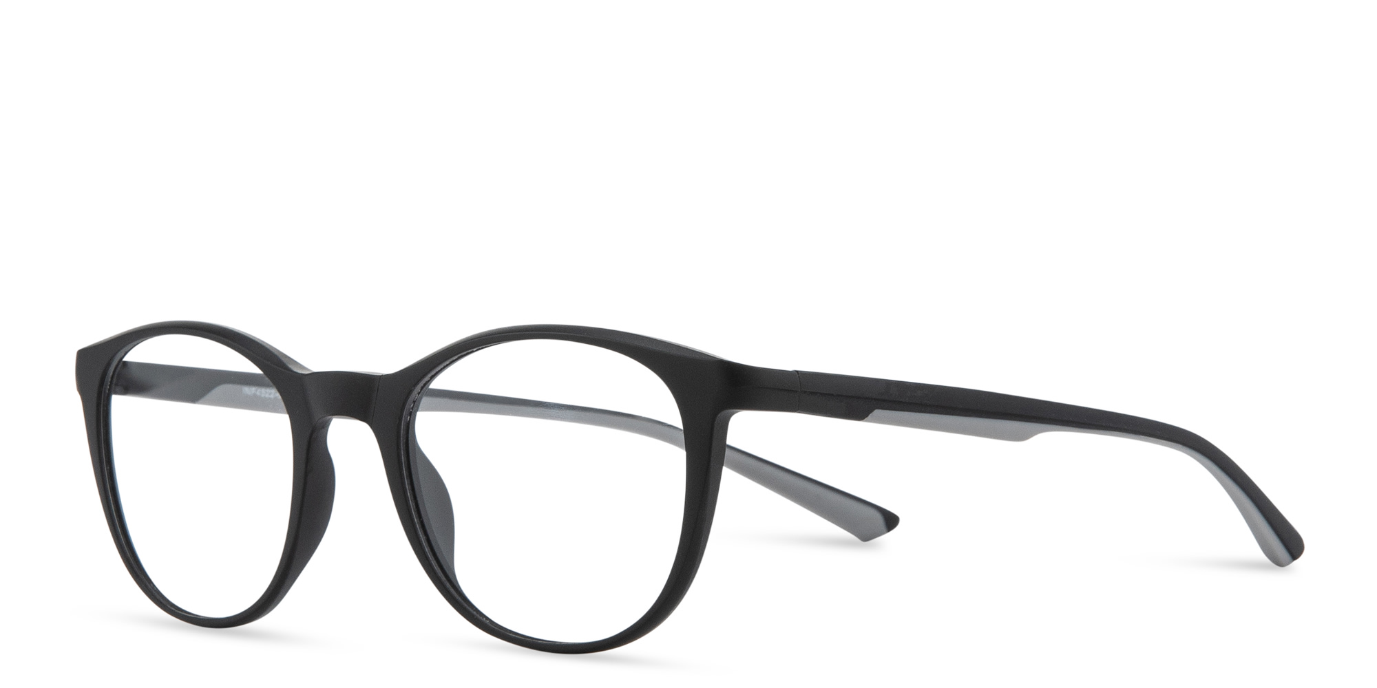 Shop SPIN ON8 Round Eyeglasses in Black online.