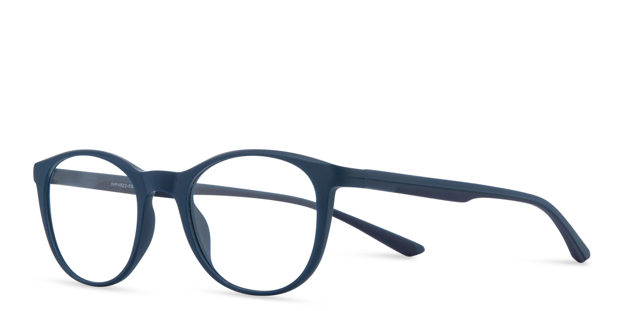 SPIN ON8 Round Eyeglasses in Blue – Product Photo 2
