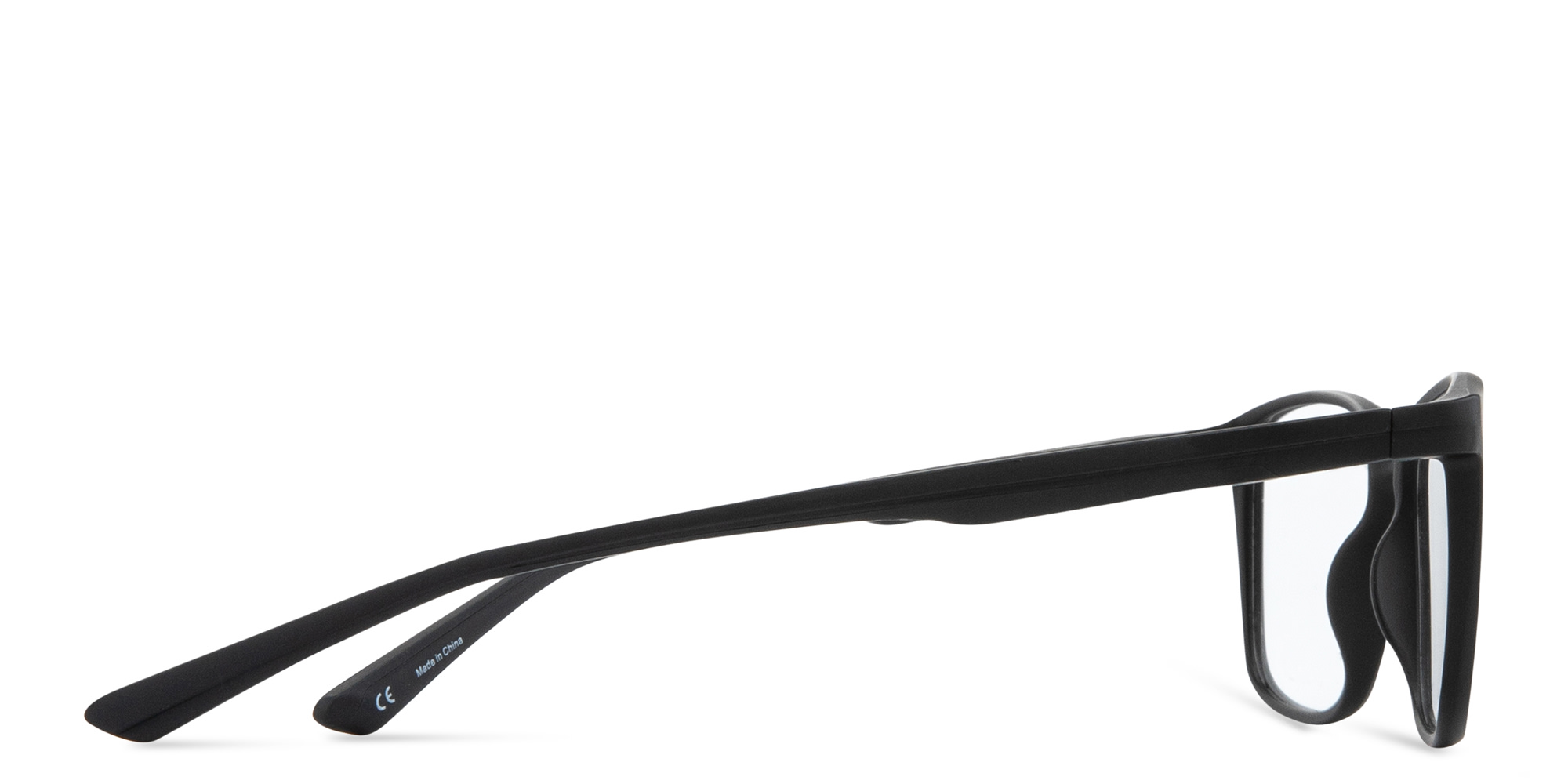 Shop SPIN ON8 Square Eyeglasses in Black online.