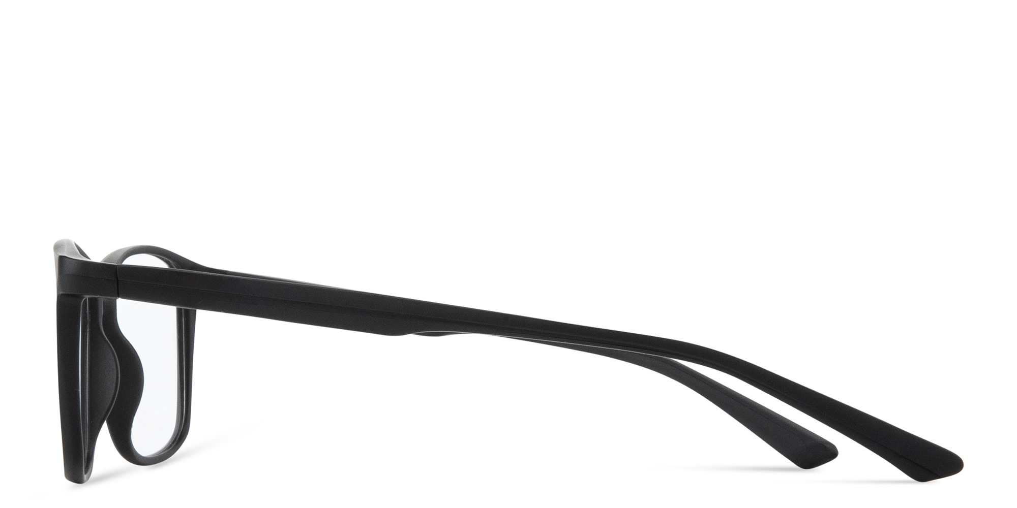 Shop SPIN ON8 Square Eyeglasses in Black online.