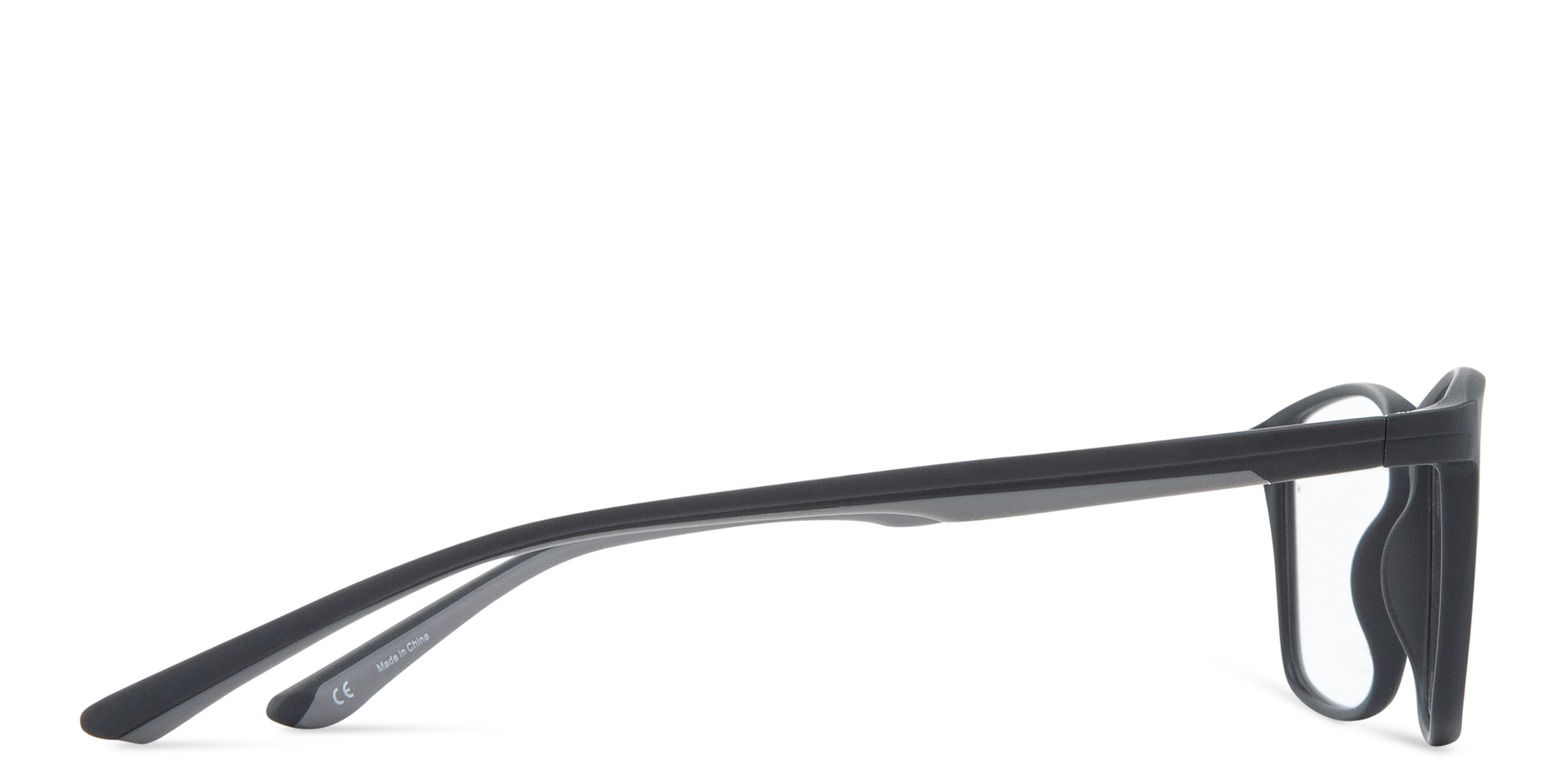 Shop SPIN ON8 Square Eyeglasses in Grey online.