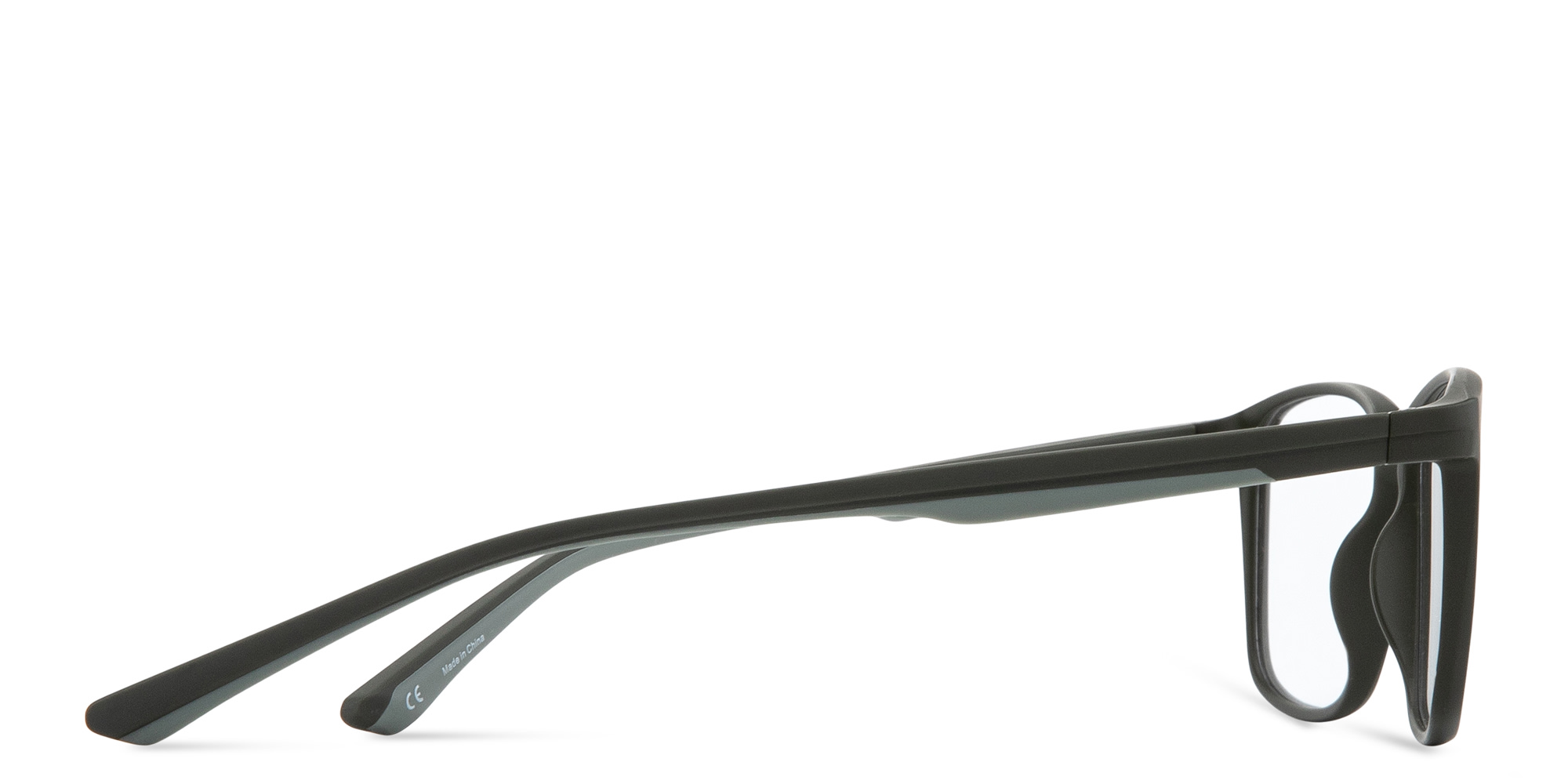 Shop SPIN ON8 Square Eyeglasses in Green online.