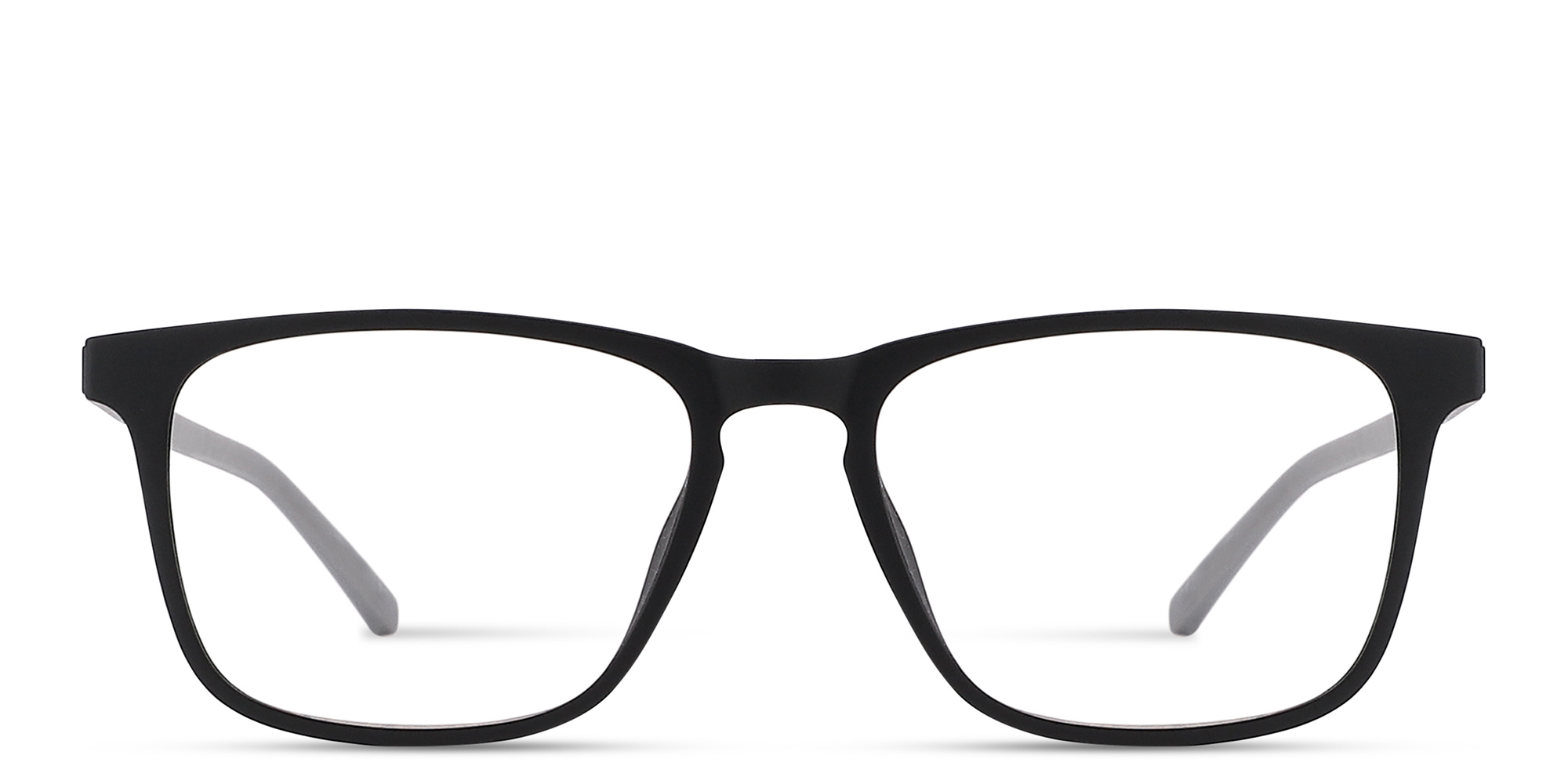 Shop SPIN ON8 Square Eyeglasses in Black online.