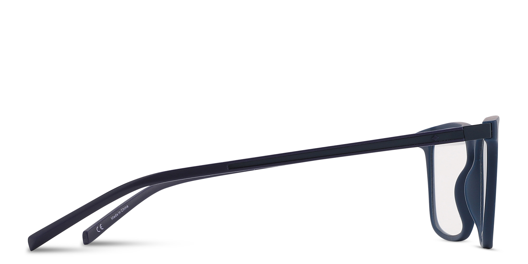 Shop SPIN ON8 Square Eyeglasses in Blue online.