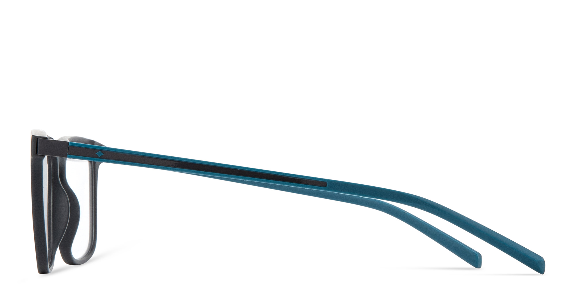 Shop SPIN ON8 Square Eyeglasses in Grey online.