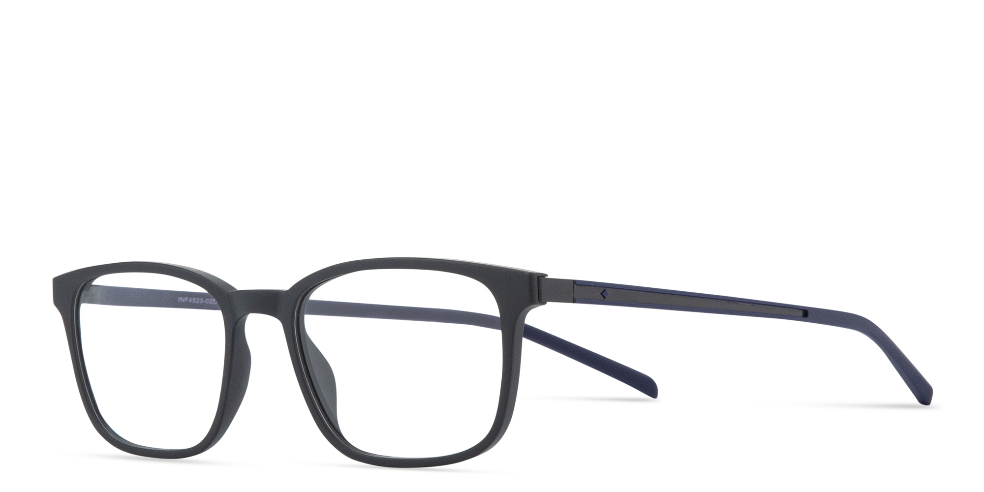 Shop SPIN ON8 Square Eyeglasses in Grey online.