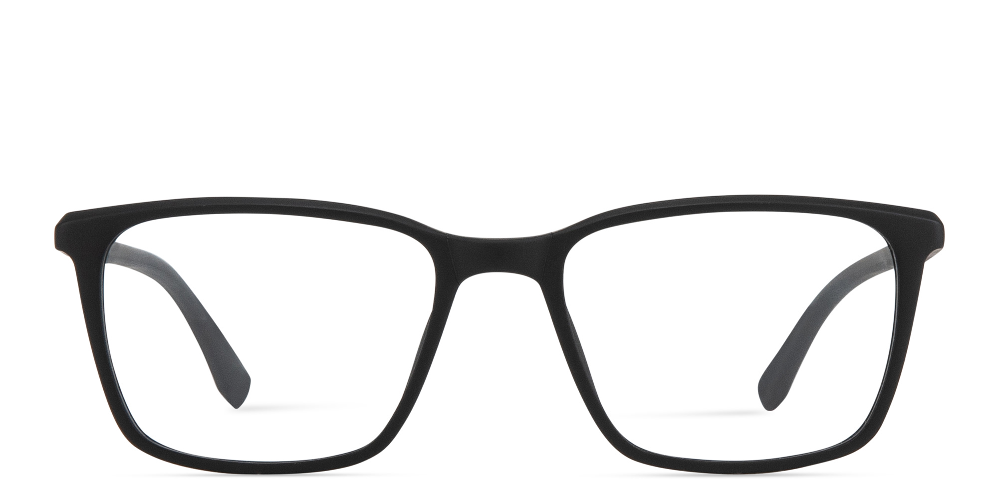 Shop SPIN ON8 Square Eyeglasses in Black online.
