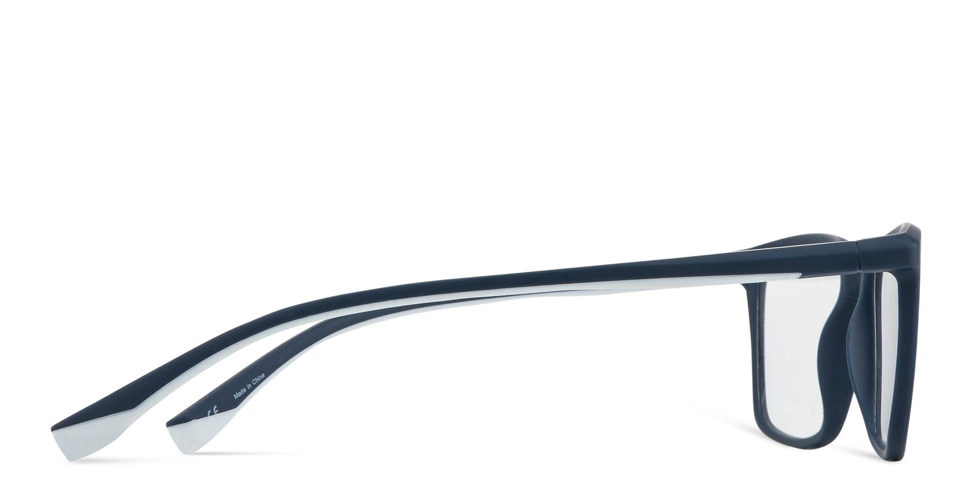 Shop SPIN ON8 Square Eyeglasses in Blue online.