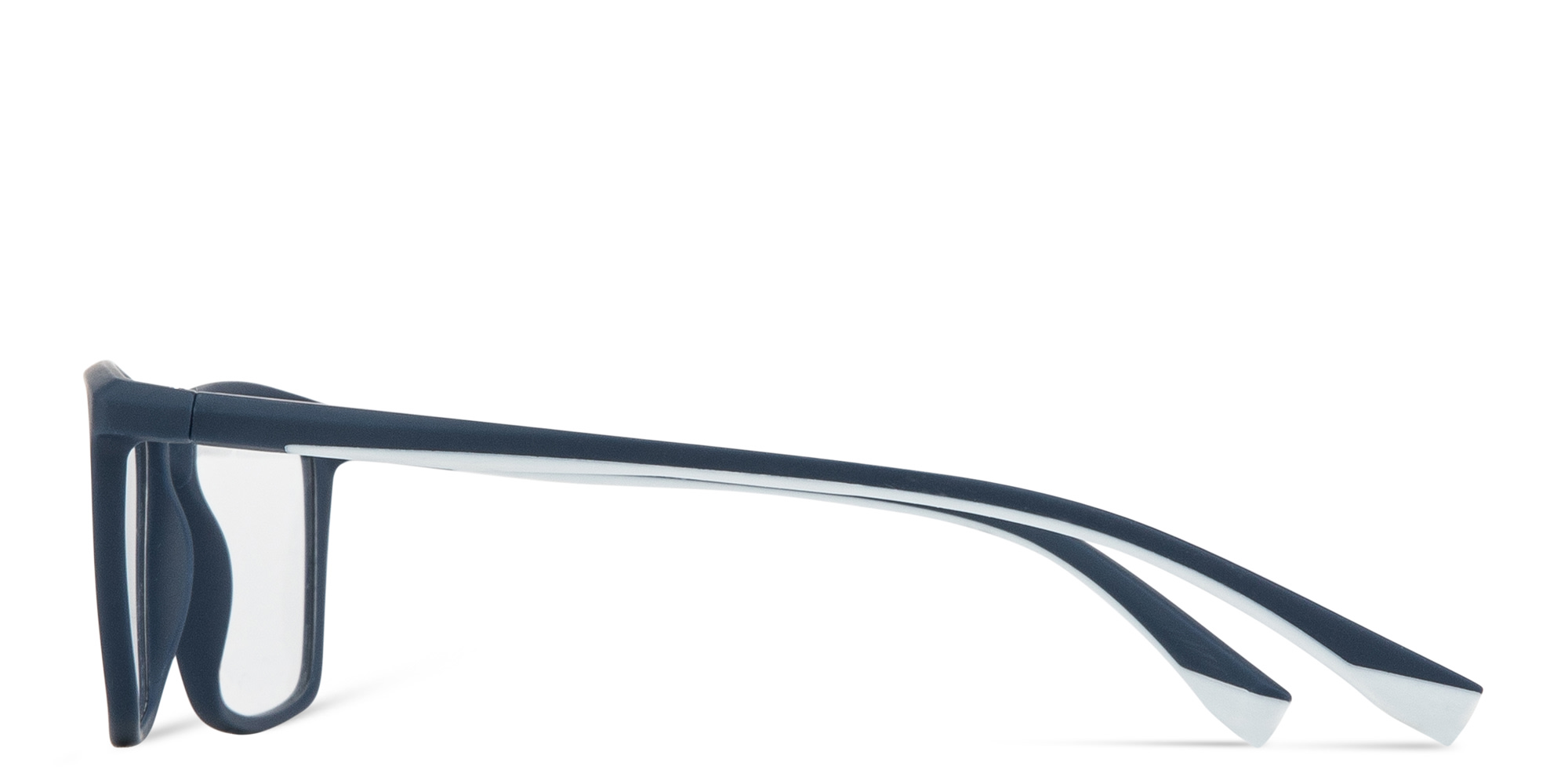 Shop SPIN ON8 Square Eyeglasses in Blue online.