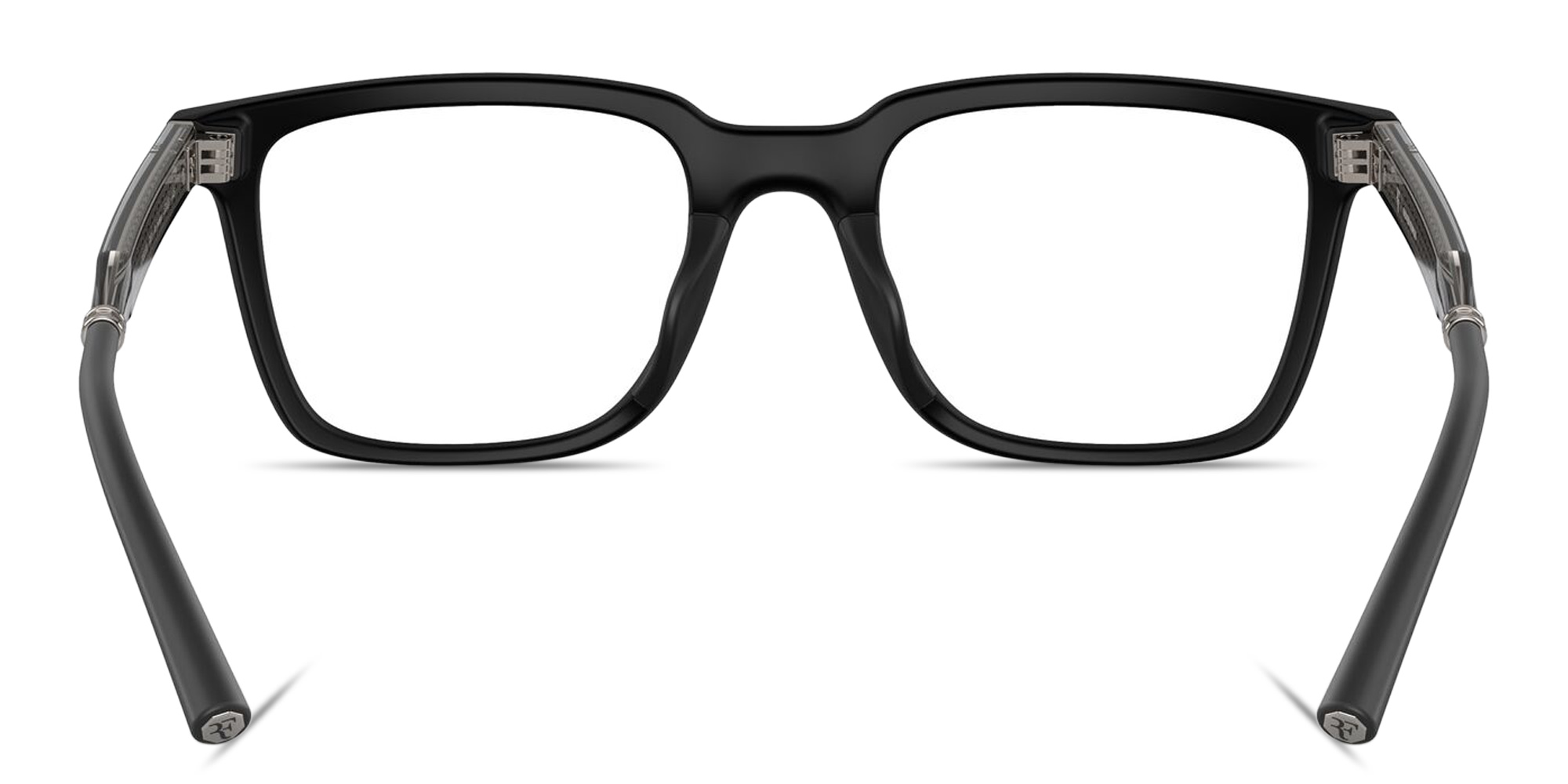 Shop OLIVER PEOPLES Mr. Federer-R Square Eyeglasses in Black online.