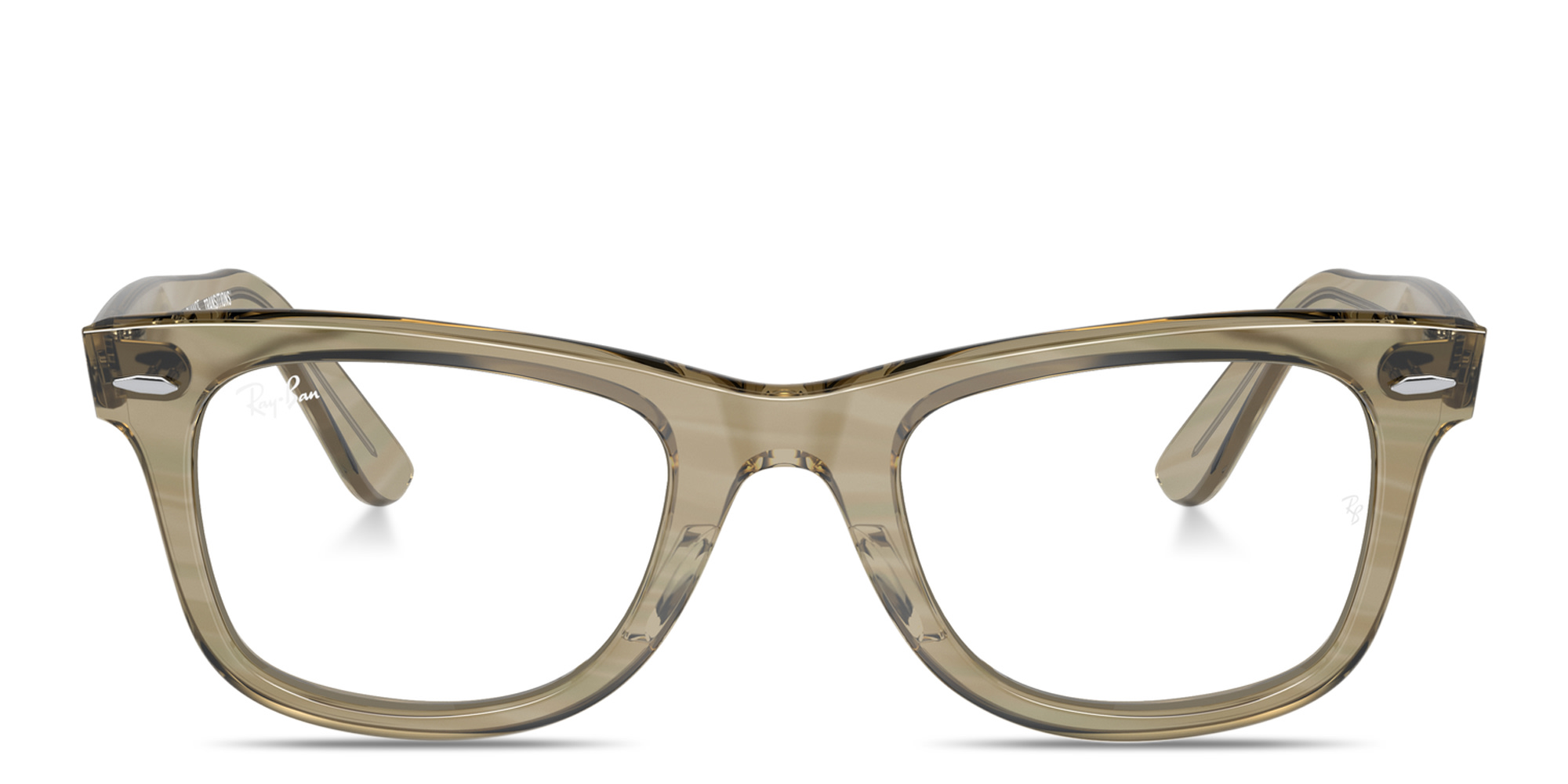 Ray-Ban Original Wayfarer Change Transitions® Square Sunglasses in Grey – Product Photo 1