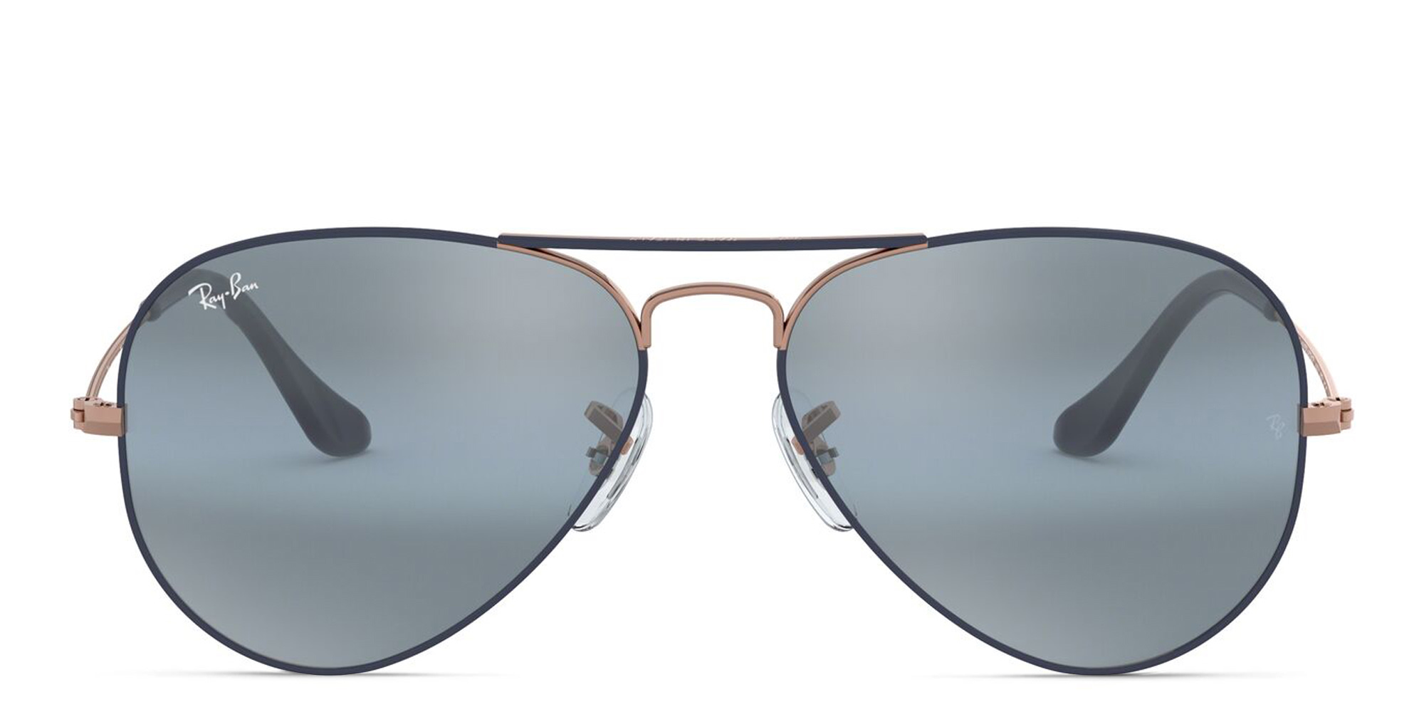 Ray-Ban Unisex Aviator Sunglasses in Metal in Dark Blue – Product Photo 1
