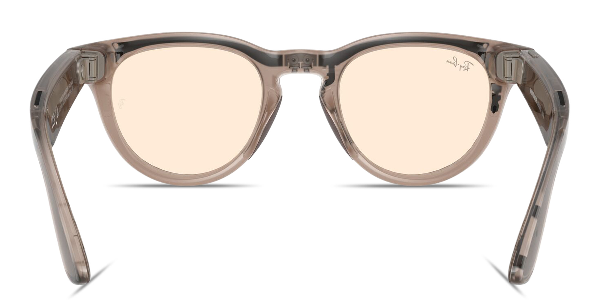 Ray-Ban Meta Headliner Unisex Panthos Sunglasses in Shiny Warm Stone – Product Photo 6