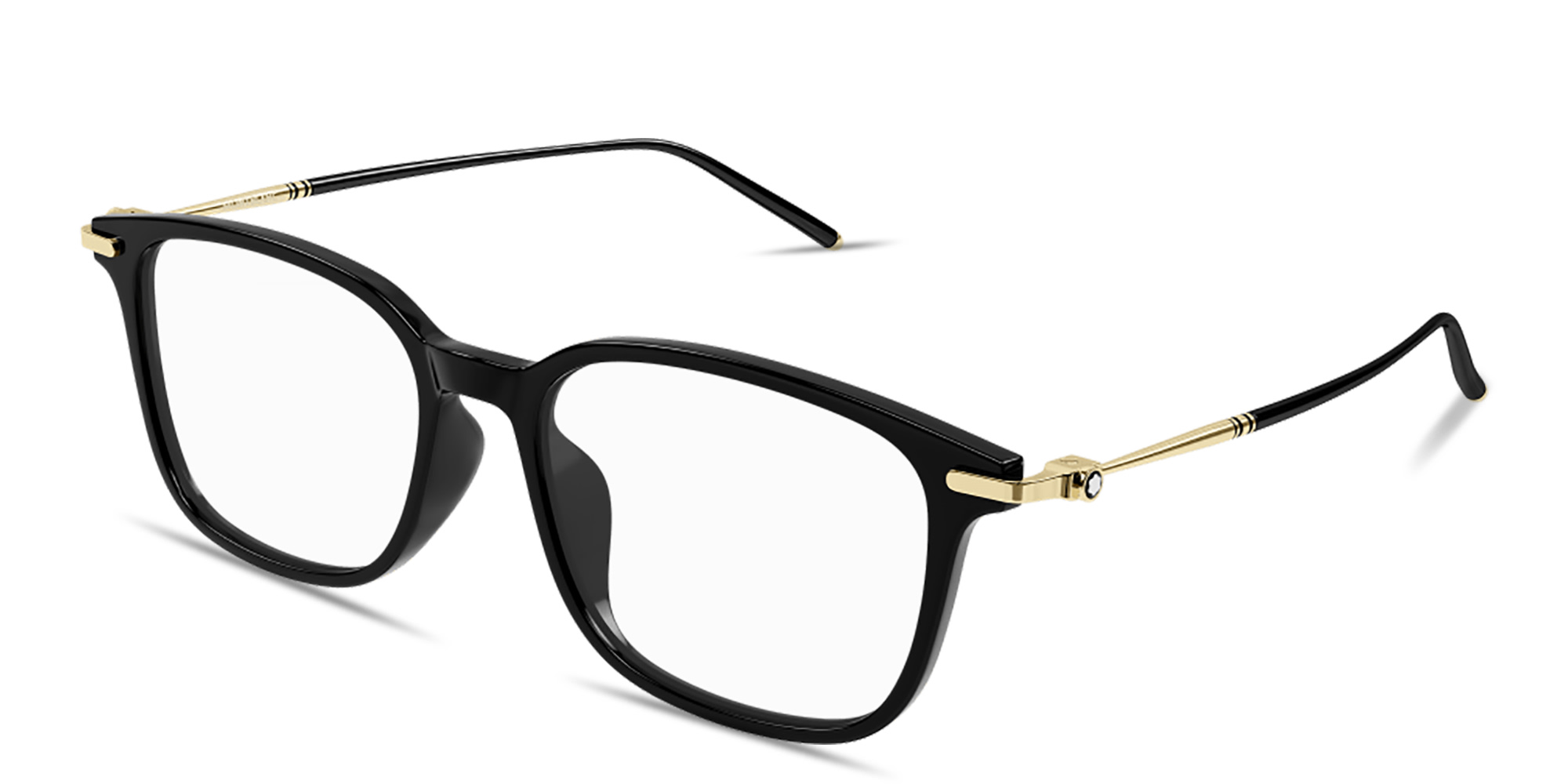Shop MONTBLANC Meisterstück Cat-Eye Eyeglasses in Black online.