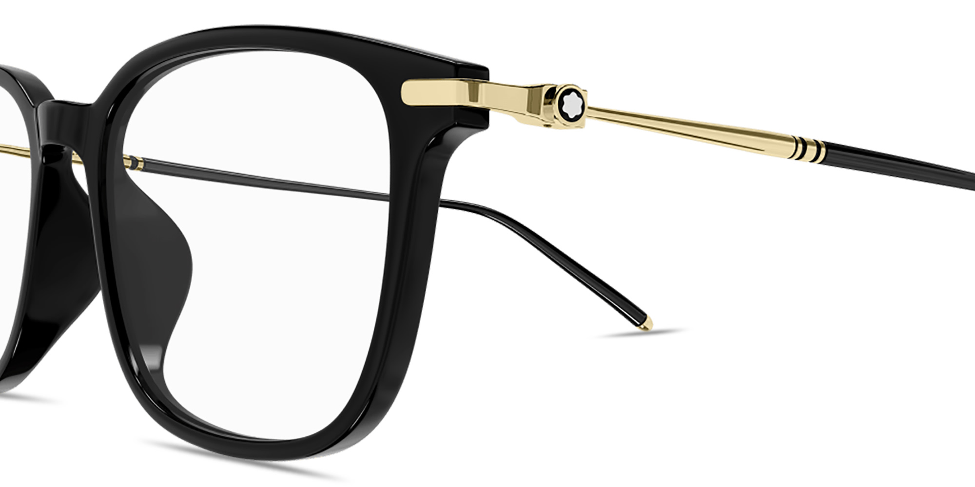 Shop MONTBLANC Meisterstück Cat-Eye Eyeglasses in Black online.
