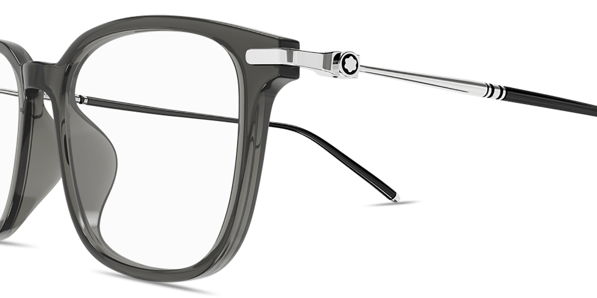MONTBLANC Meisterstück Cat-Eye Eyeglasses in Grey – Product Photo 3