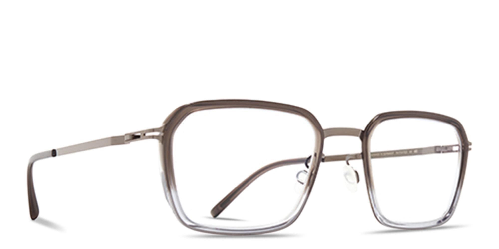 Shop MYKITA Lauri Square Eyeglasses in Grey online.
