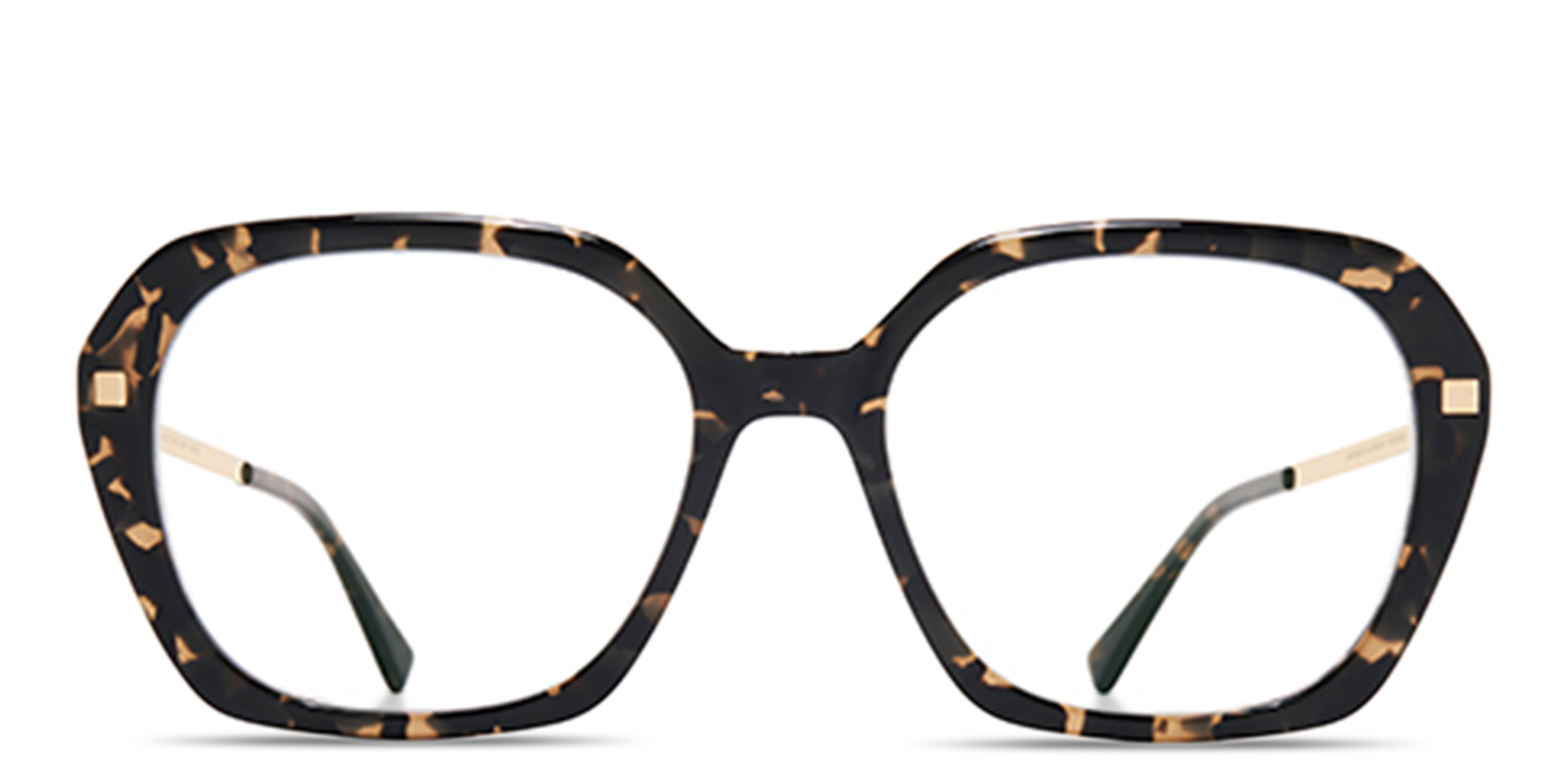 Shop MYKITA Marelle Oversized Butterfly Eyeglasses in Black online.