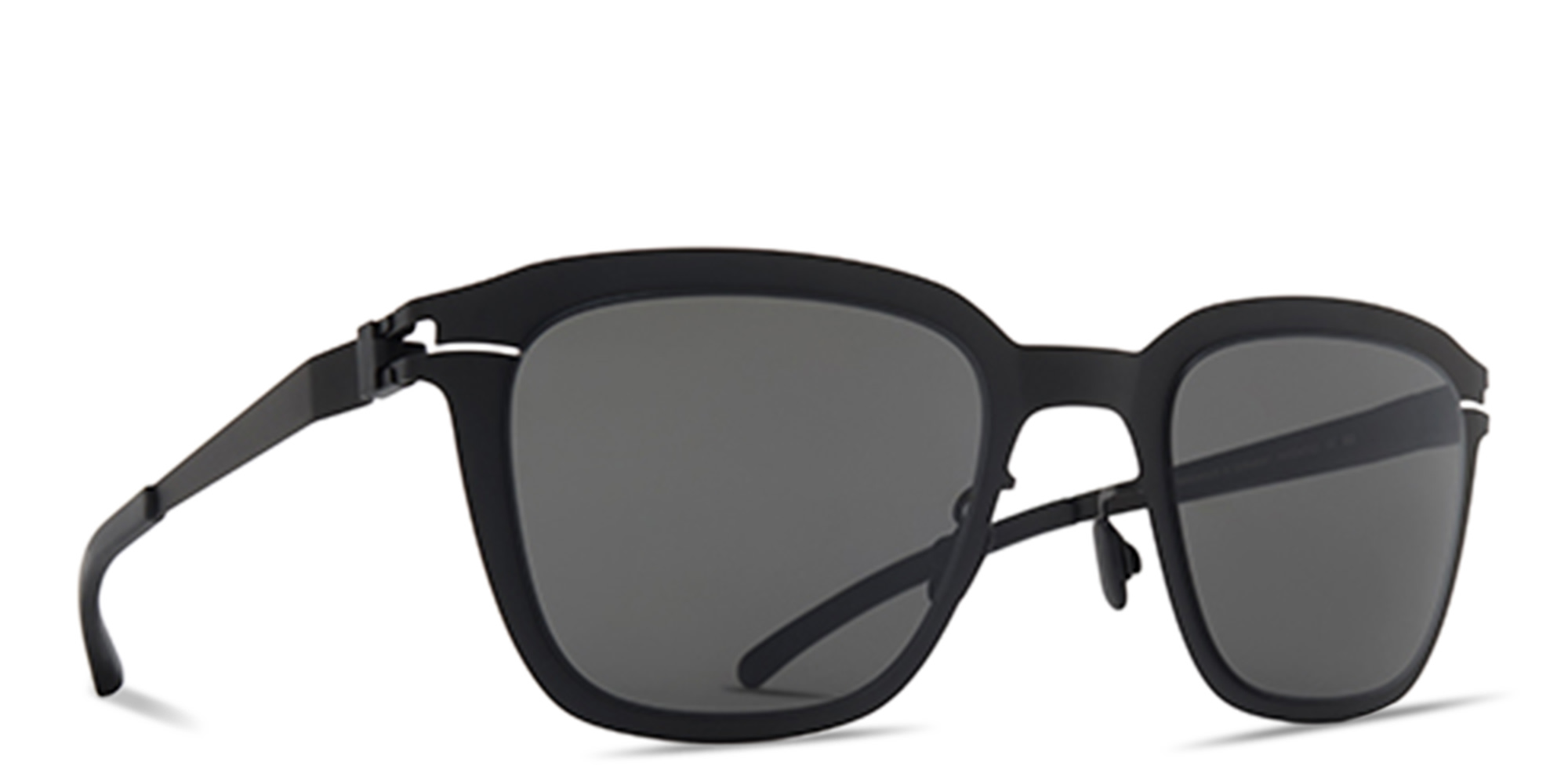 تسوق نظارات شمسية آڤيري بإطار مربّع للجنسين ميكيتا بلون أسود أونلاين.