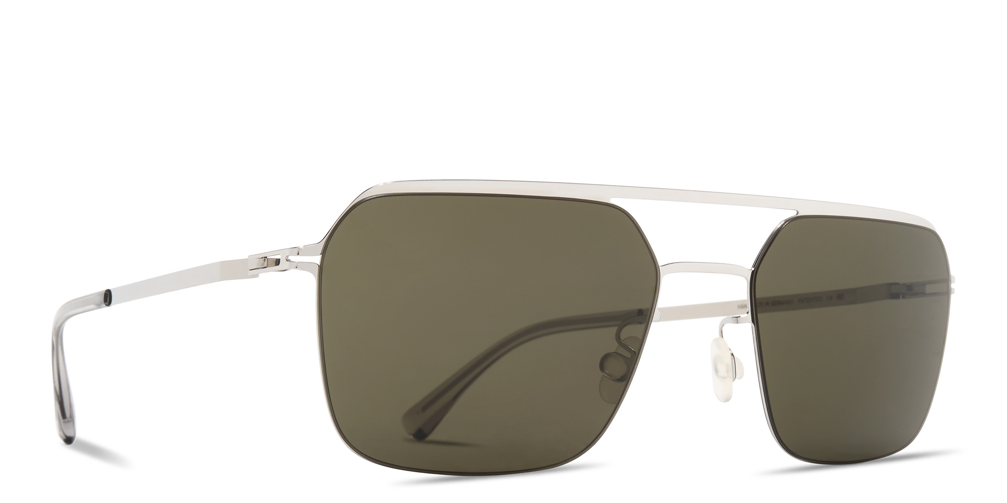 تسوق نظارات شمسية أليستر طراز أفياتور ميكيتا بلون فضي أونلاين.